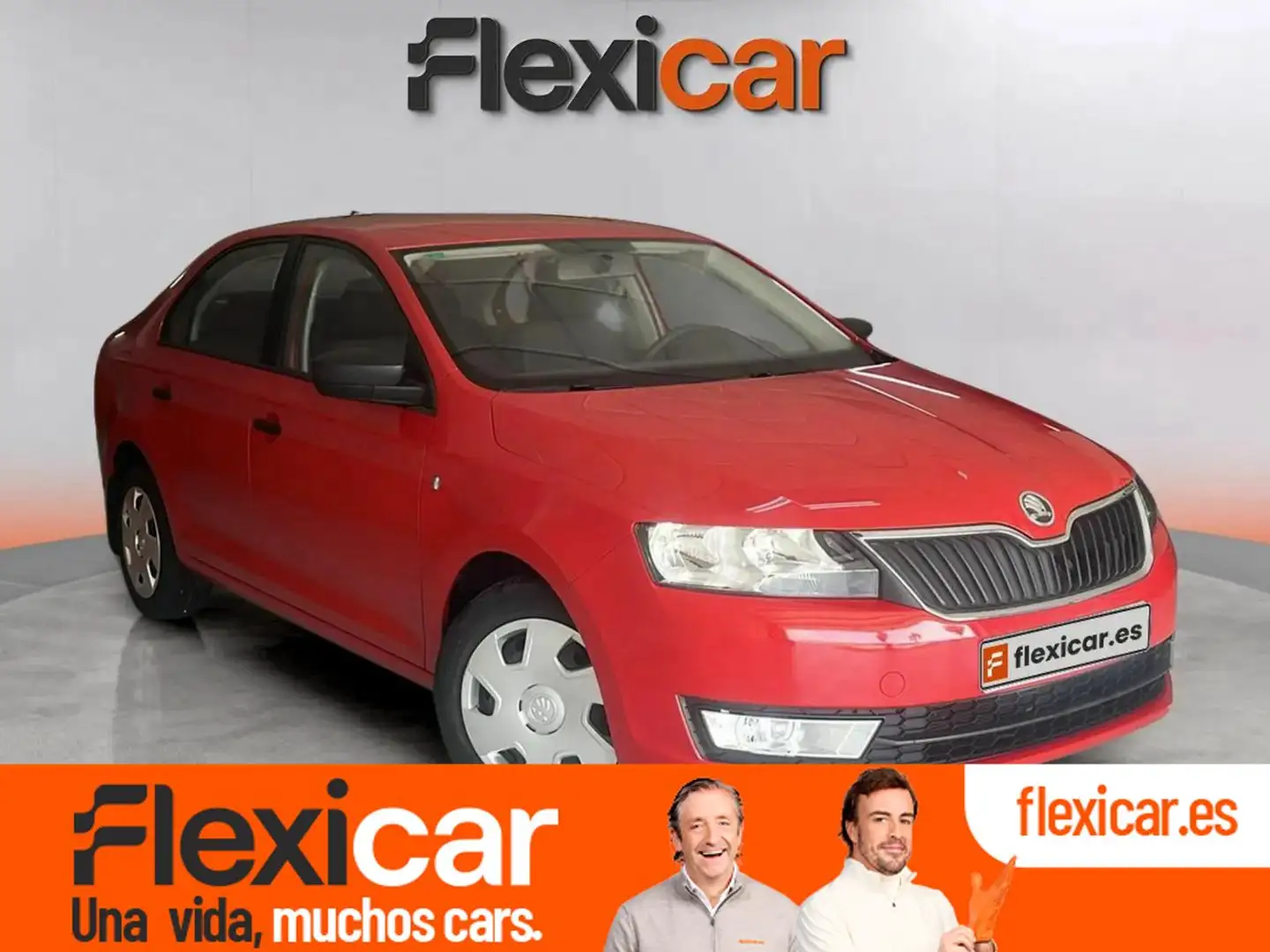 Skoda Rapid/Spaceback 1.2TSI Active 77kW Красный - 1