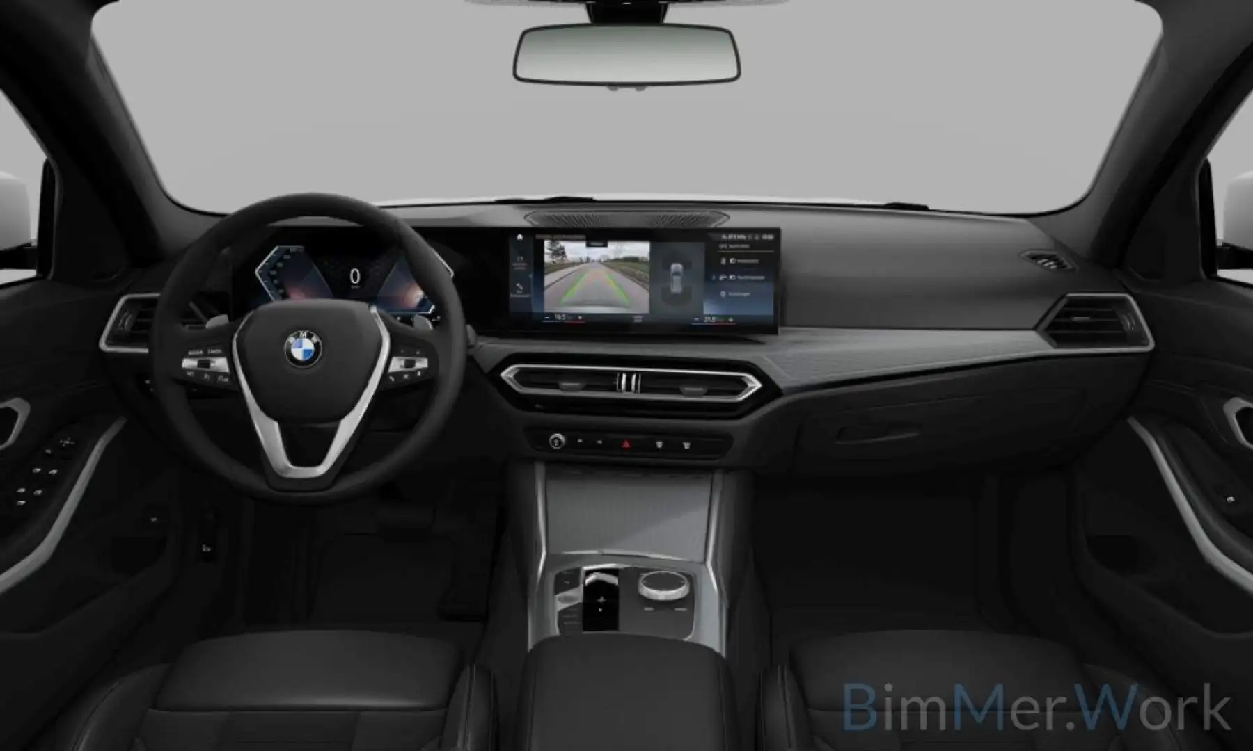 BMW 320 Kamera DAB HiFi Panorama Sportsitz Leder Weiß - 2