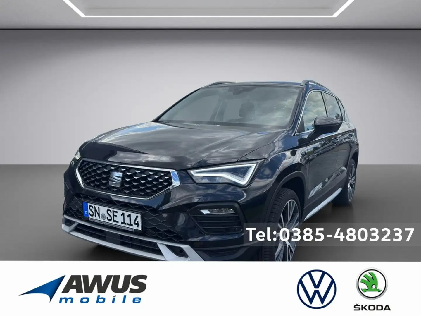 SEAT Ateca 1.5TSI DSG Xperience AHK ACC FACEL. LED Schwarz - 1
