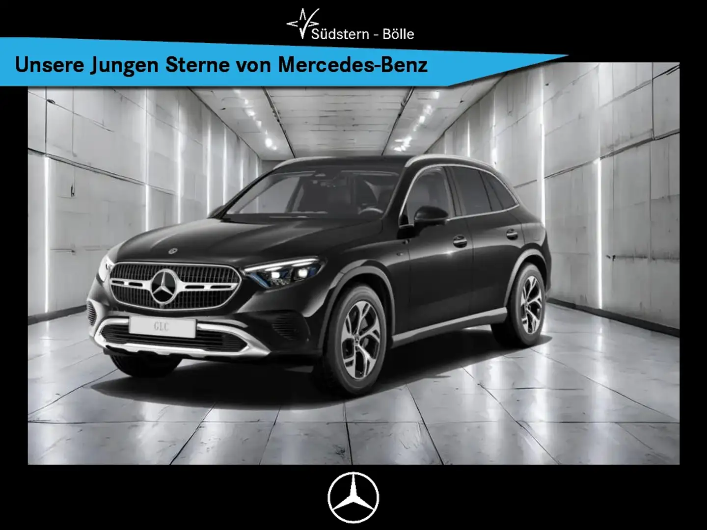 Mercedes-Benz GLC 300 de 4M AVANTG.PREMIUM+PANO+AHK Schwarz - 1