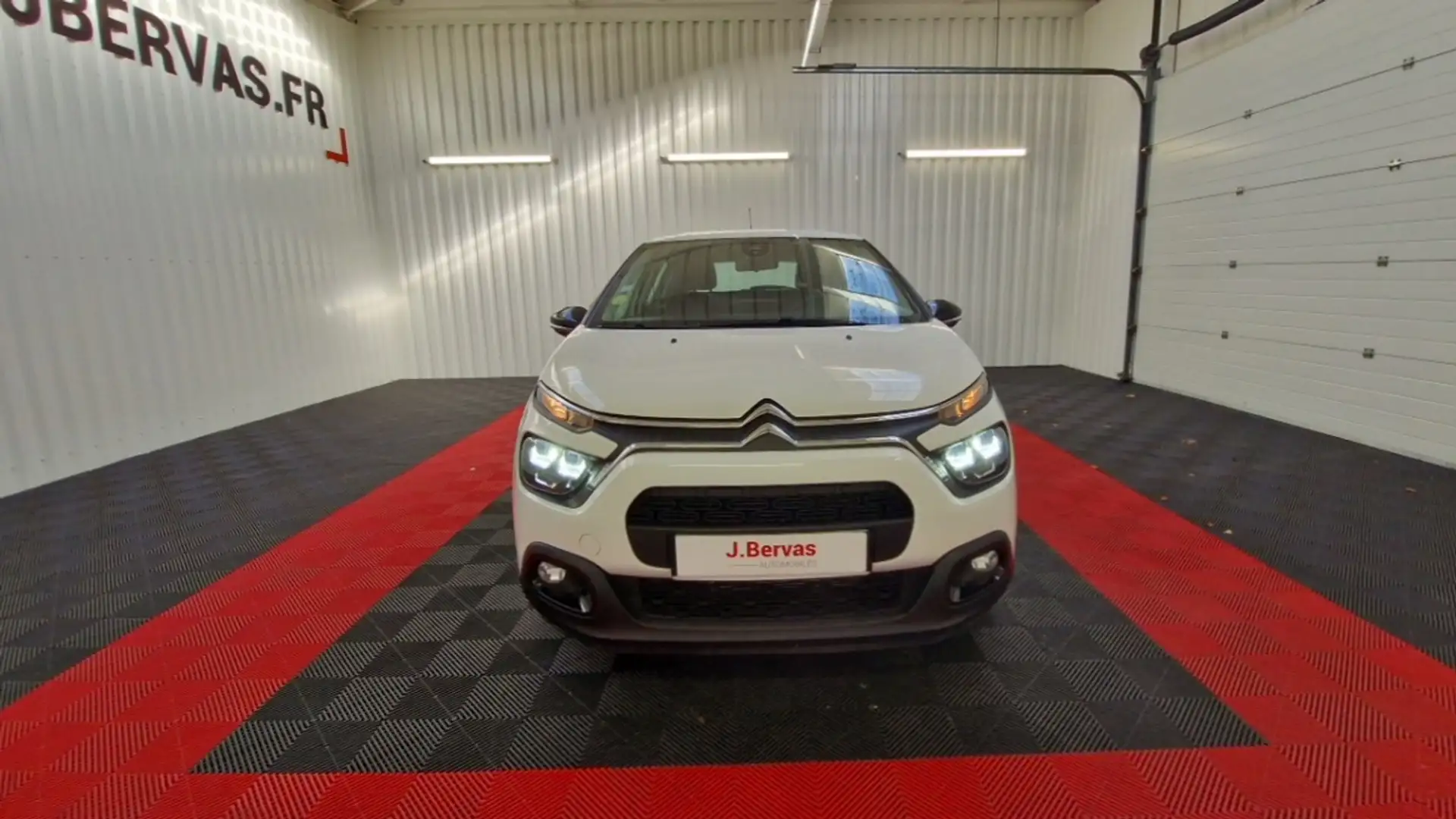 Citroen C3 Société BlueHDi 100 S&S BVM Feel Nav Blanc - 2