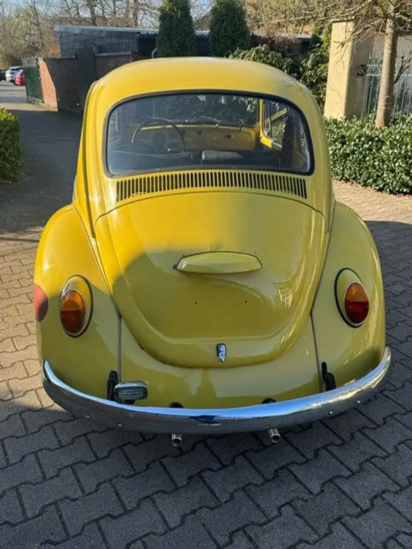 Volkswagen Käfer 1200 Texasgelb Erstbesitz Pappdeckelbrief Galben - 2