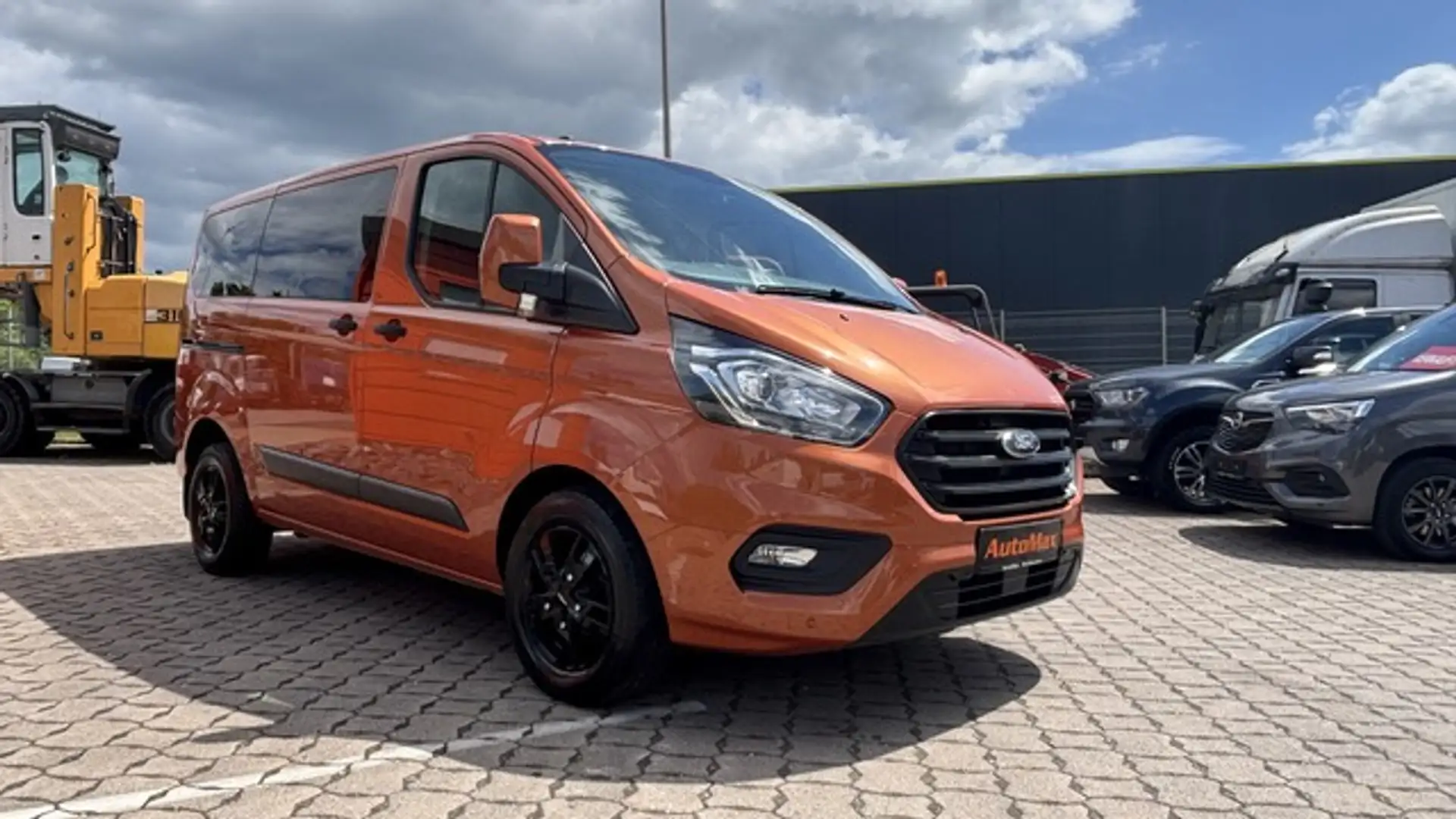 Ford Transit Custom 2.0 TDCi  L1 Klima SHZ PDC AHK Orange - 1