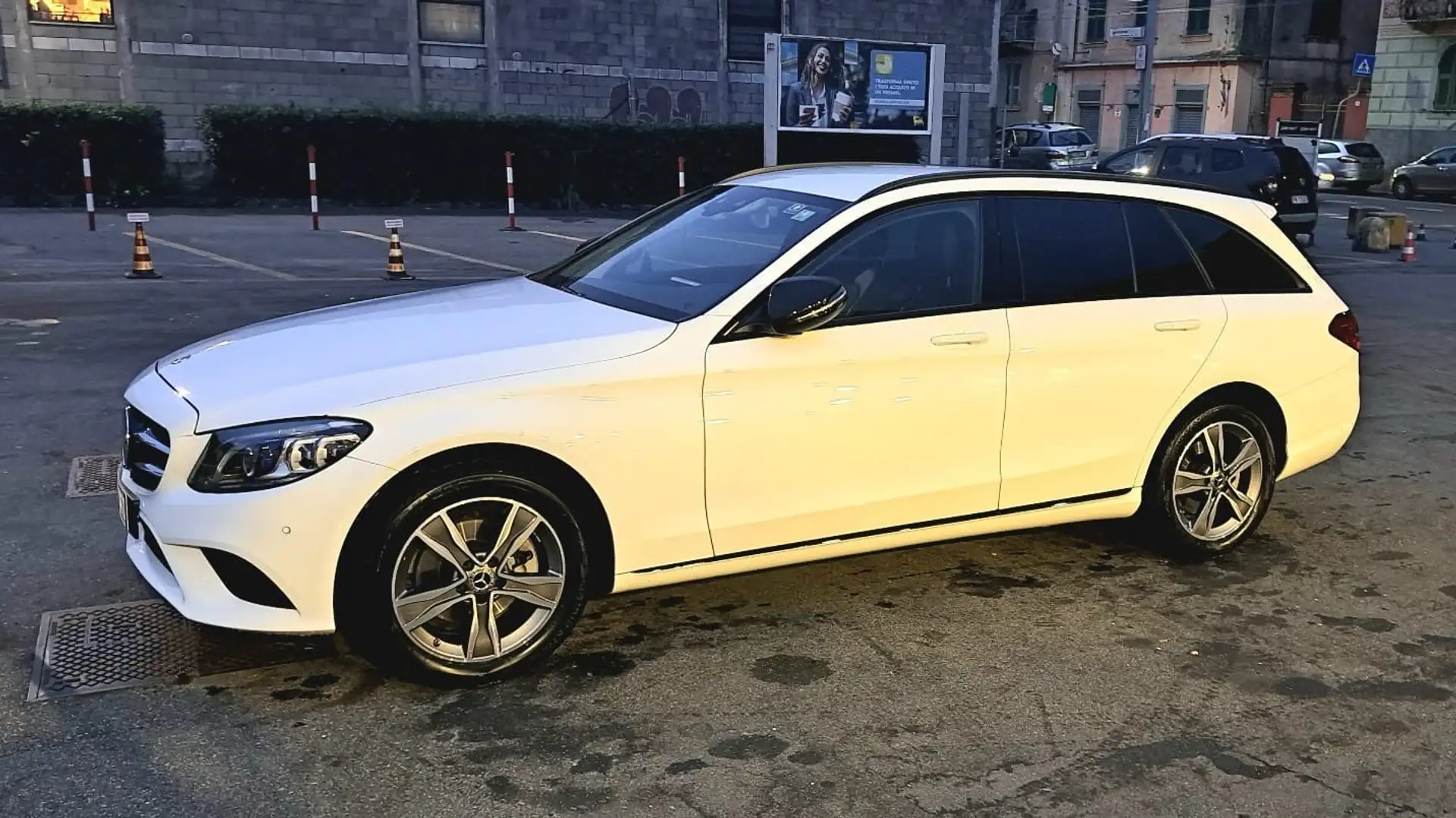 Mercedes-Benz C 220 SW d Sport Plus 4matic auto Bianco - 2