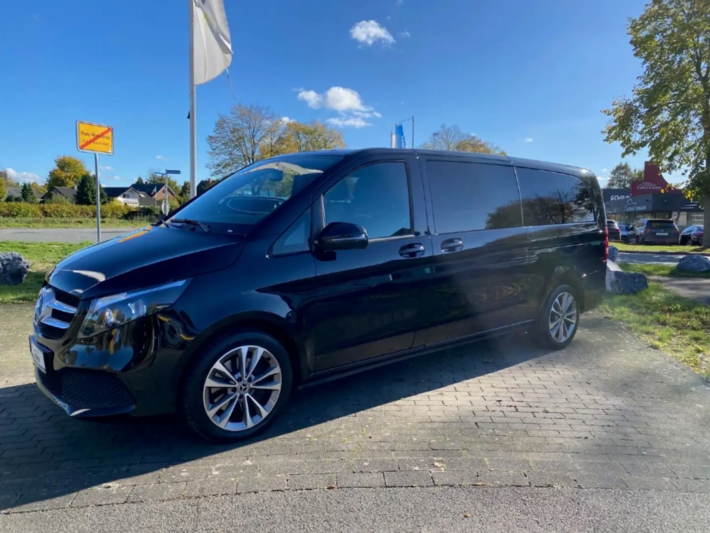 Mercedes-Benz V 220 V-Klasse d AT EDITION extralang Leder Sportpaket L Negro - 1