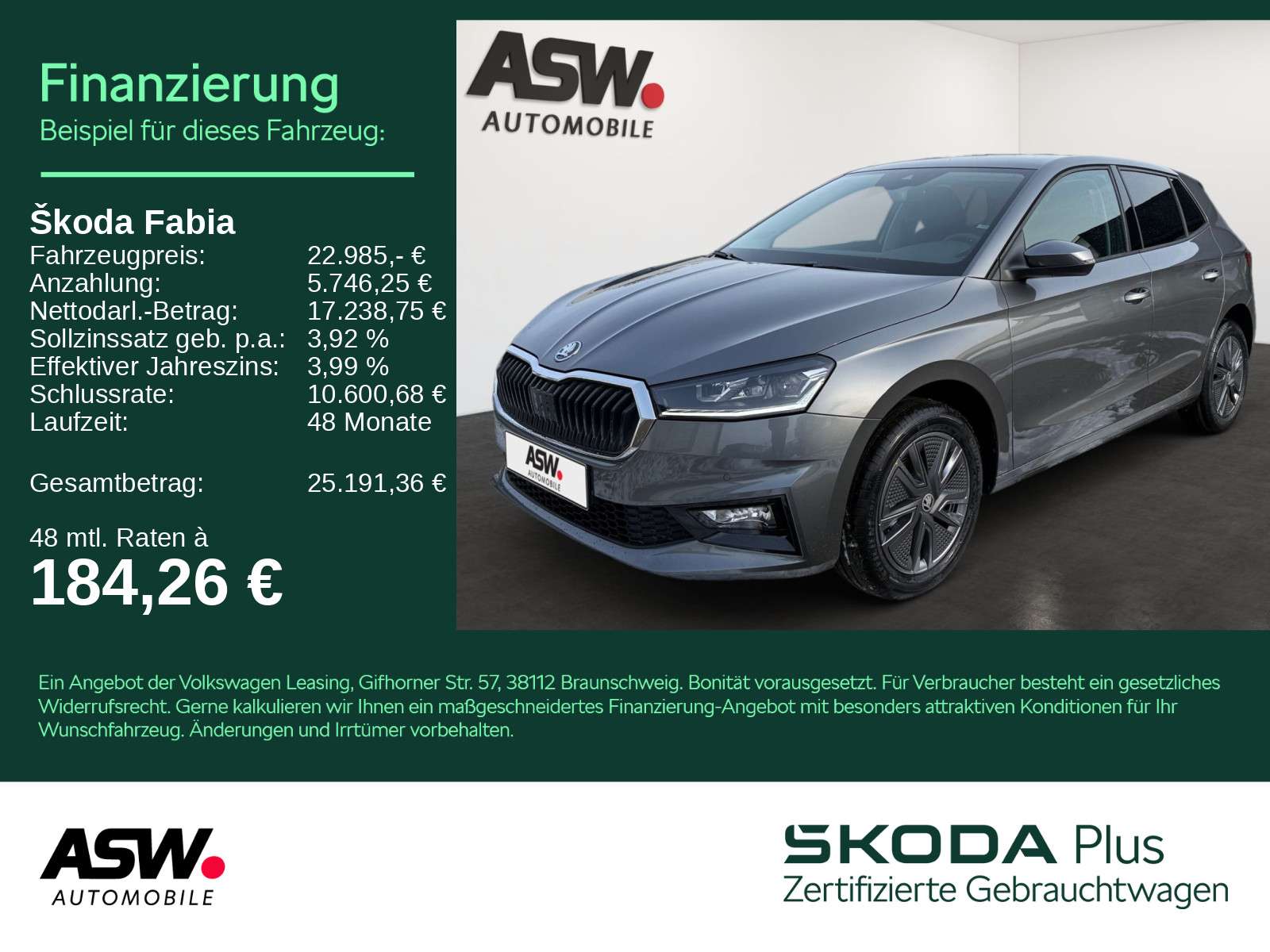 Second hand Škoda Fabia 1.0