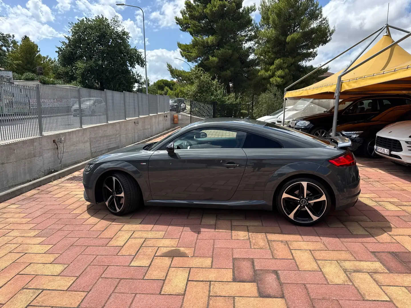 Audi TT TT Coupe 1.8 tfsi S line Plus-SEDILI RS-19"-SOUNDB Grigio - 2