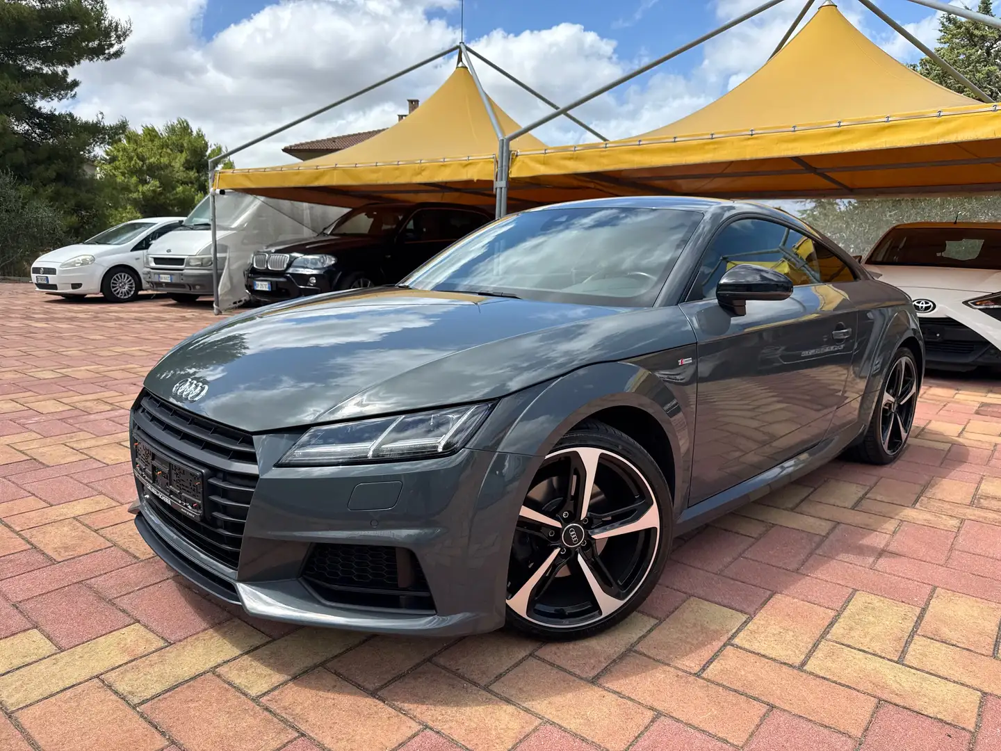 Audi TT TT Coupe 1.8 tfsi S line Plus-SEDILI RS-19"-SOUNDB Grigio - 1