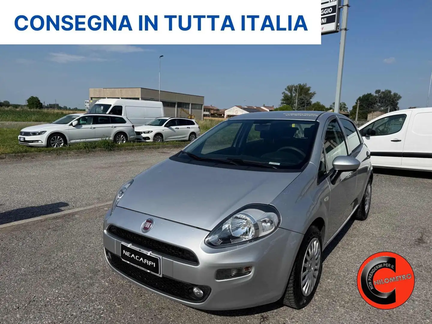 Fiat Punto 1.3 MJT 95 CV STREET OTTIMECONDIZIONI EURO 6 Argento - 1