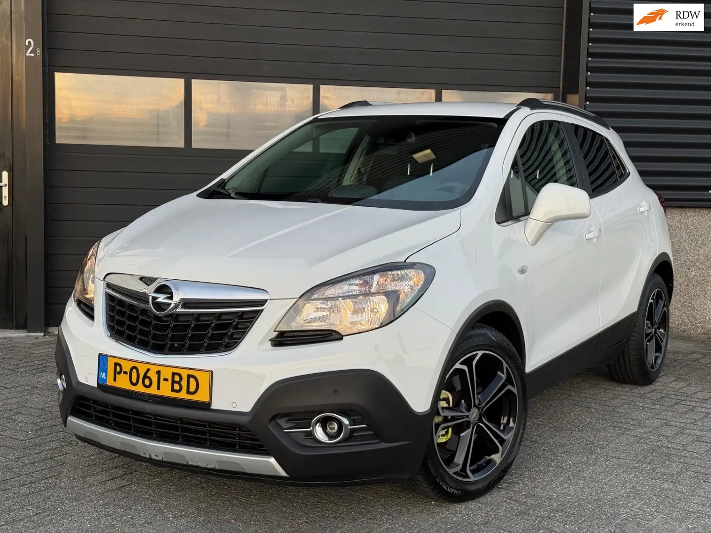 Opel Mokka 1.4 T Cosmo Leder Navi Camera Blanc - 1