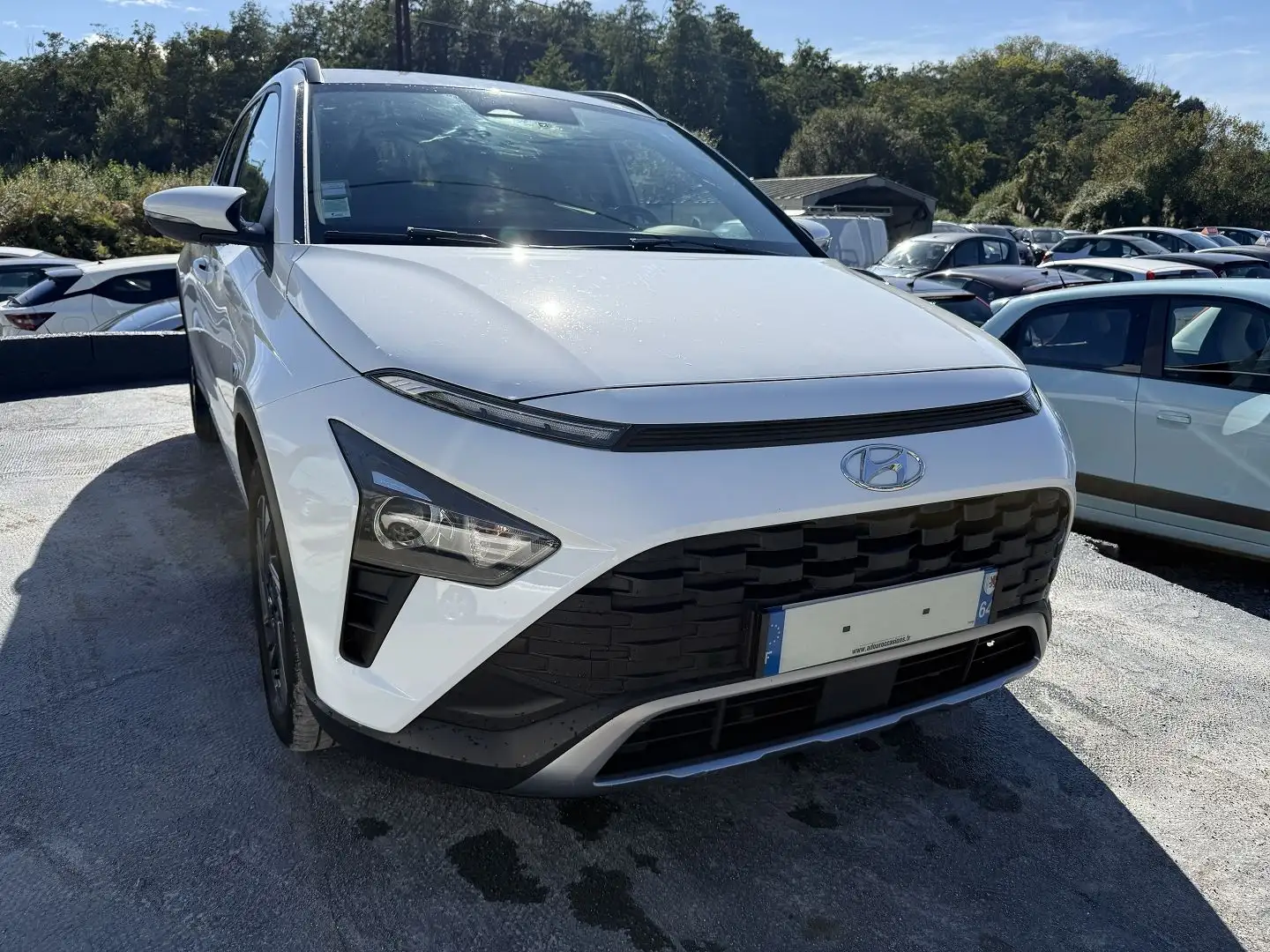Hyundai BAYON 1.0 T-GDI 100CH HYBRID 48V INTUITIVE Blanc - 1