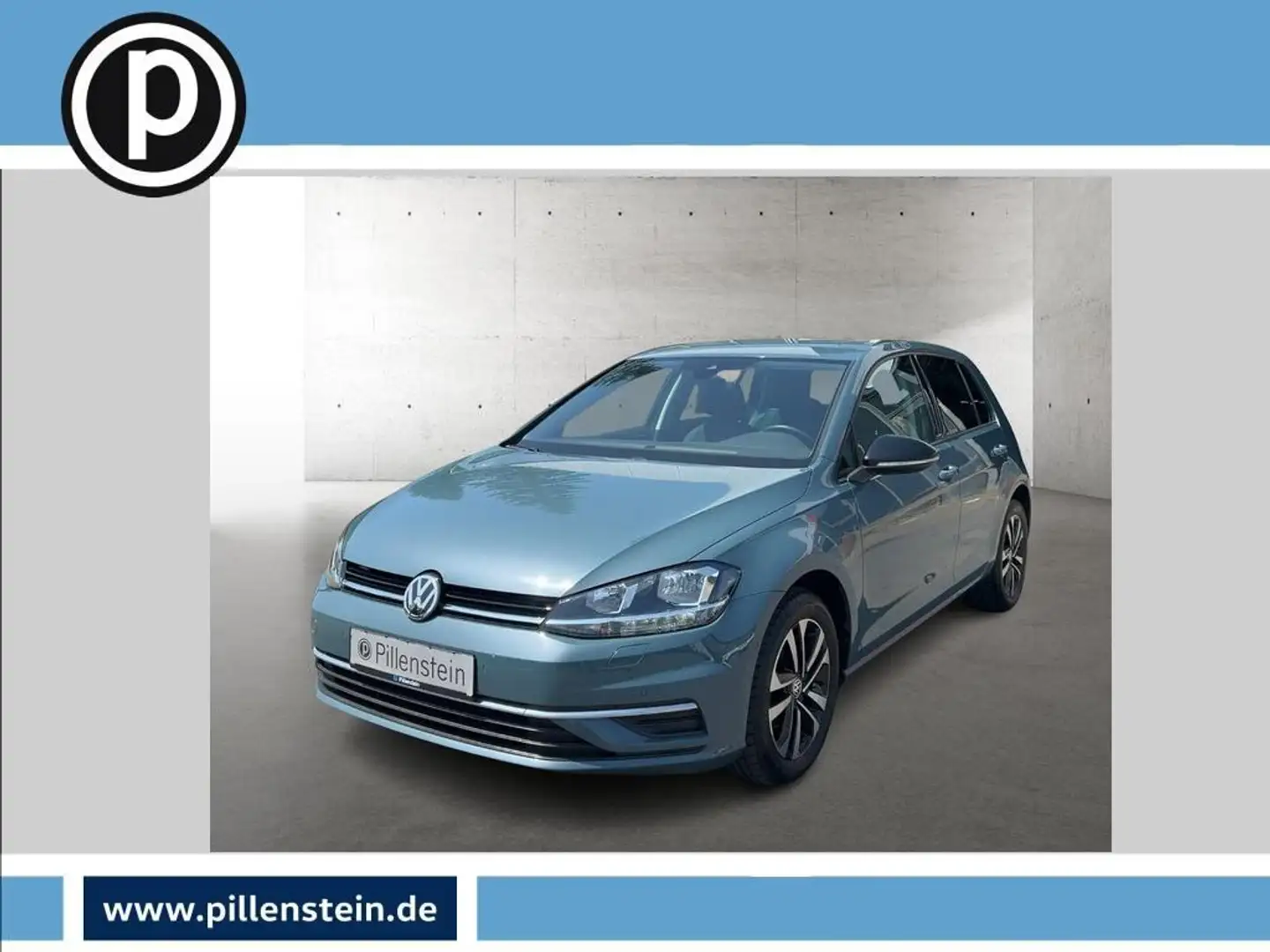 Volkswagen Golf VII IQ.DRIVE 1.0 TSI NAVI ACC SITZH. Blau - 1