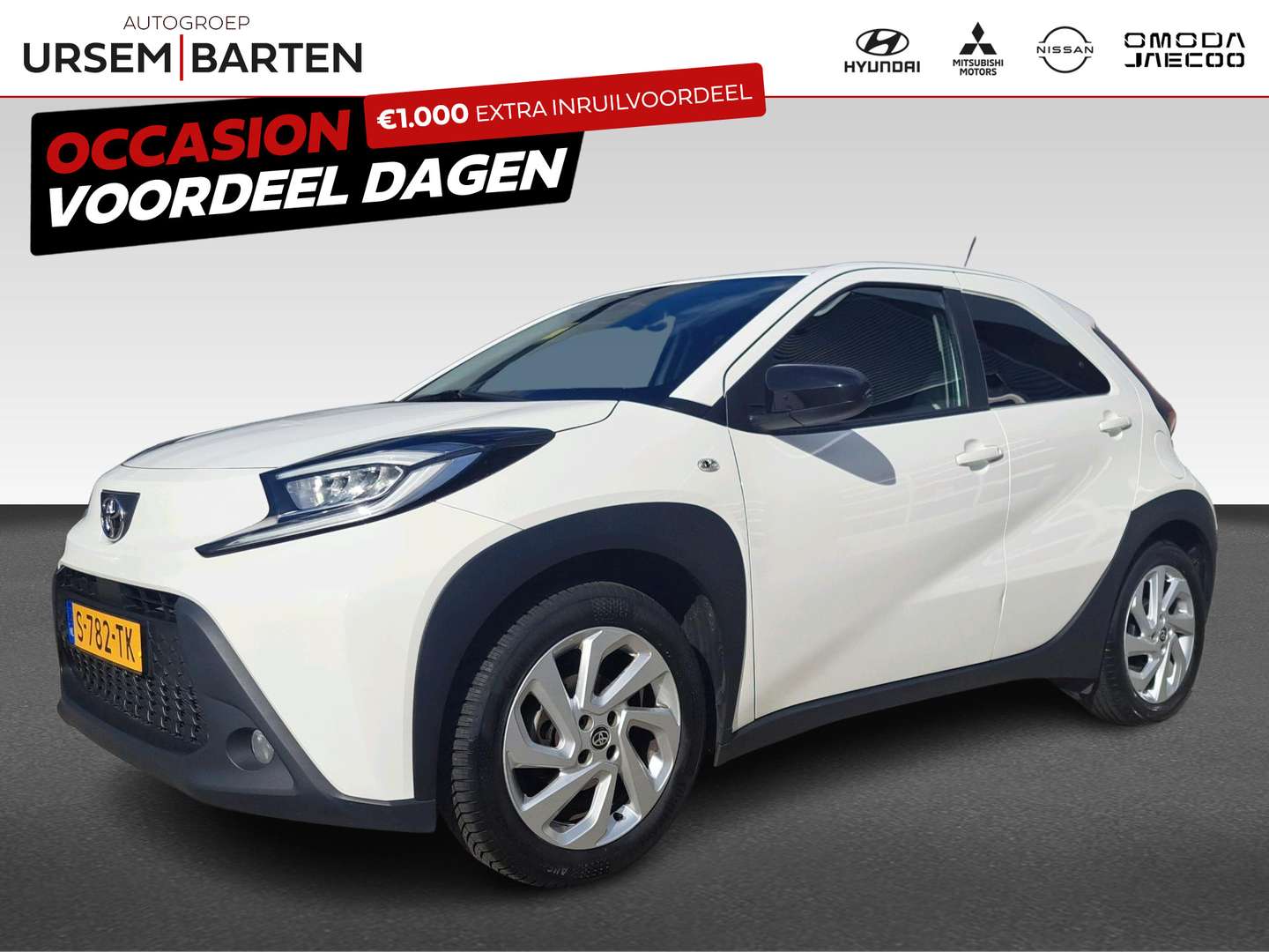 Toyota Aygo X nuo 268 €/ mėn Benzinas 2023m. Hečbekas Mechaninė