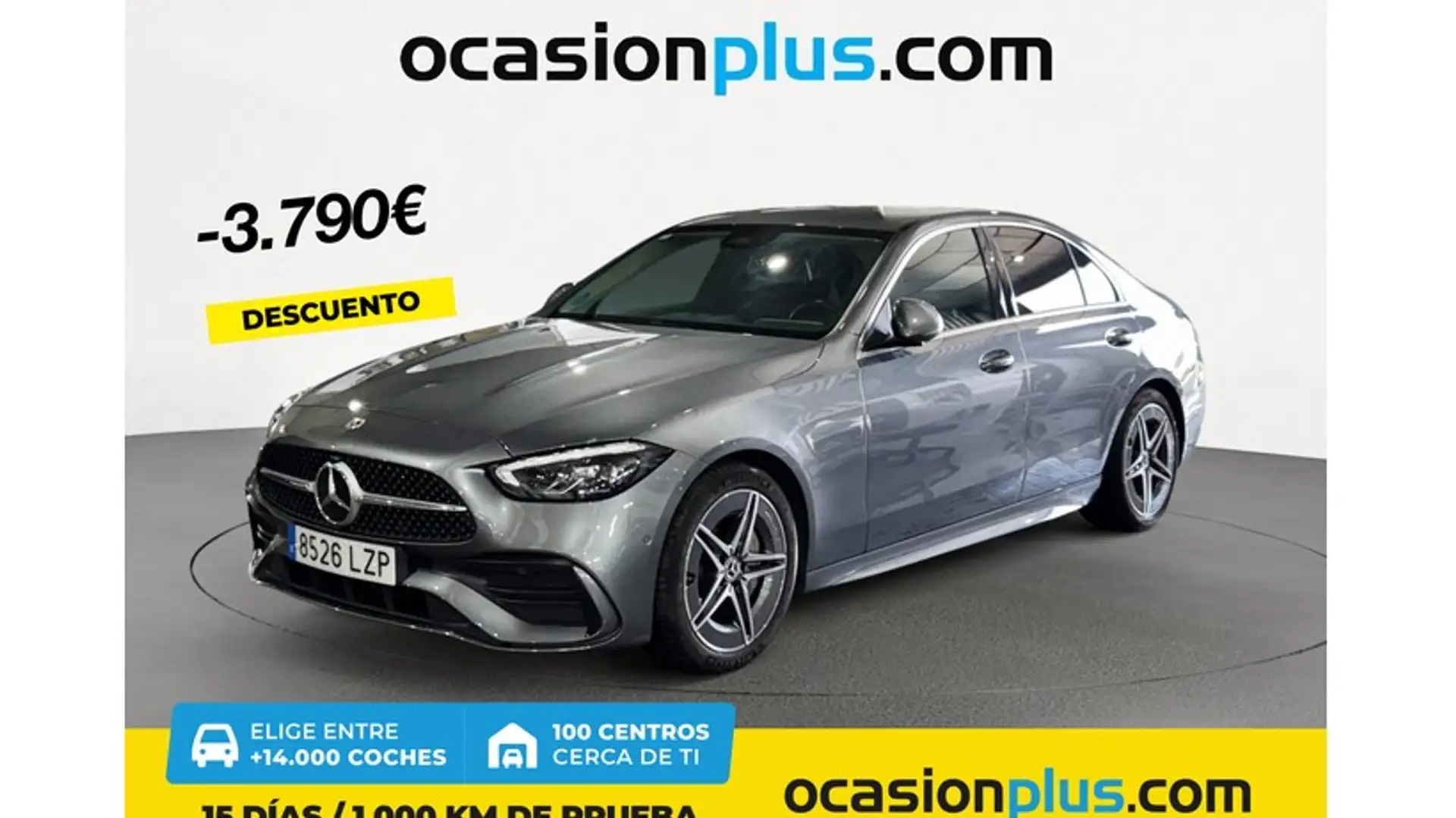 Mercedes-Benz C 200 9G-Tronic Grau - 1