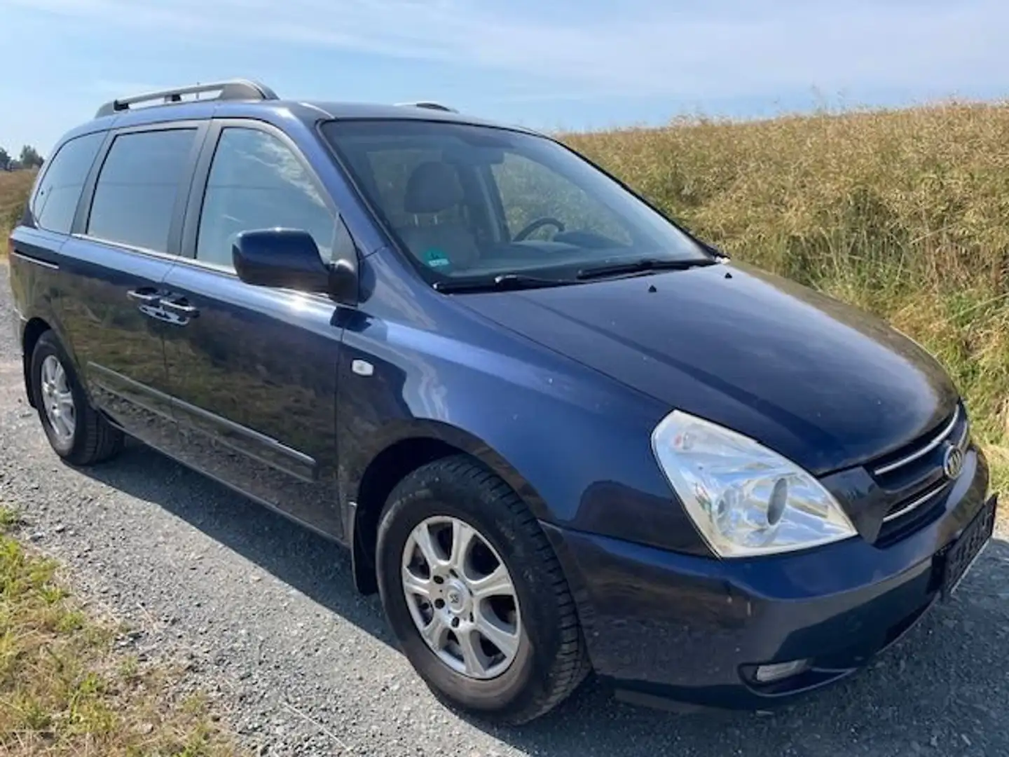 Kia Carnival Sedona 2.9 CRDi VGT LX TÜV neu Blauw - 1