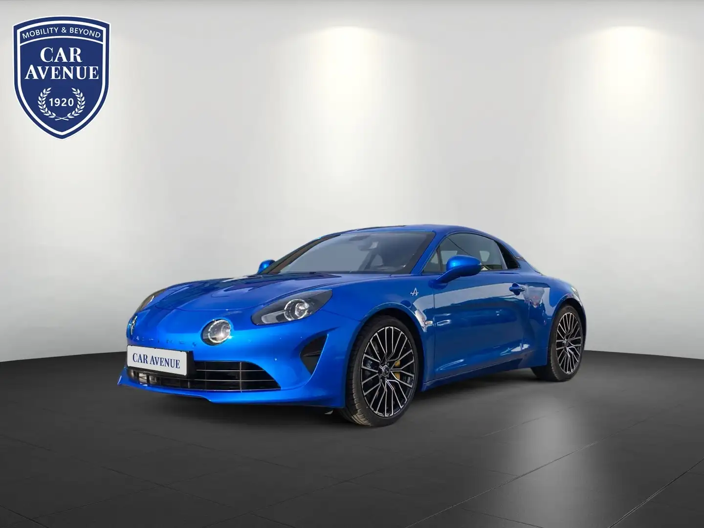 Alpine A110 A110 Ablage-/Komfortpaket/Klappenauspuff Blau - 1
