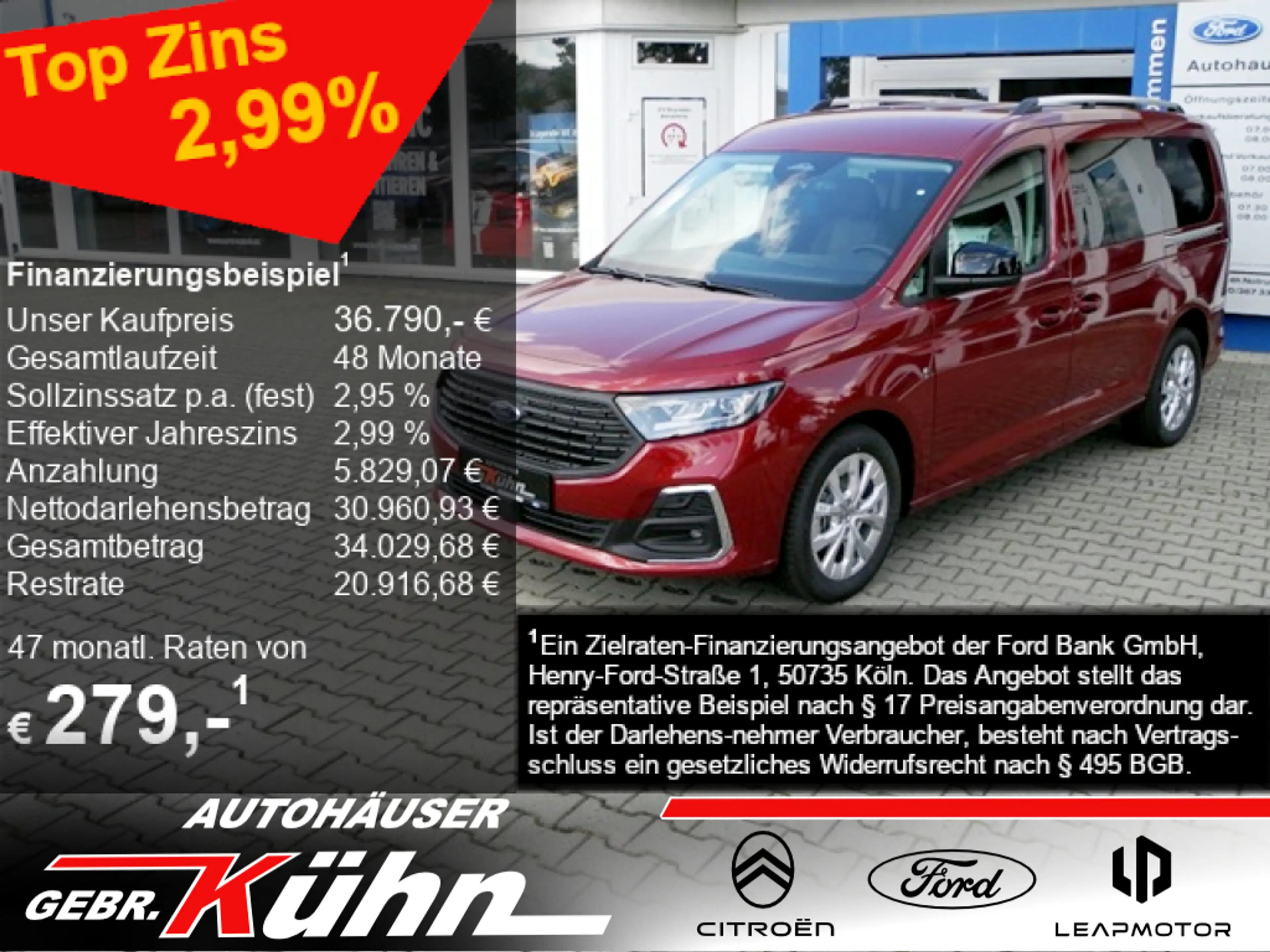 Ford Tourneo Connect Grand 1.5 Aut. TITANIUM - LED, Ergo Sitze, Sitzh.