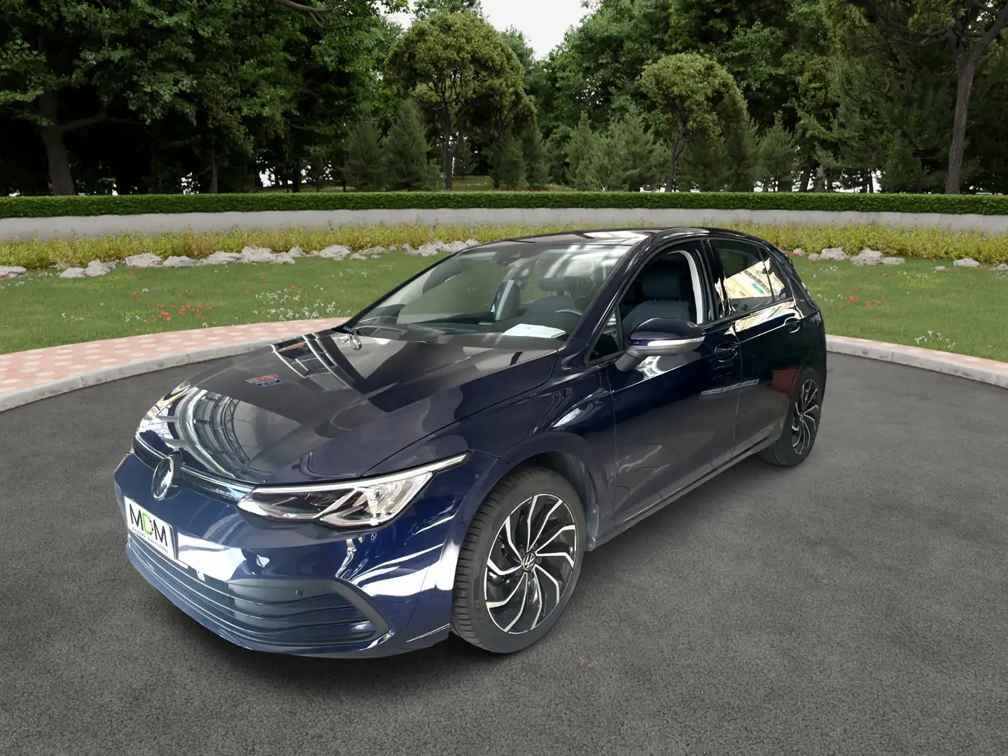 Volkswagen Golf Golf VIII 1.5 e-tsi evo Life 130cv DSG Bleu - 1