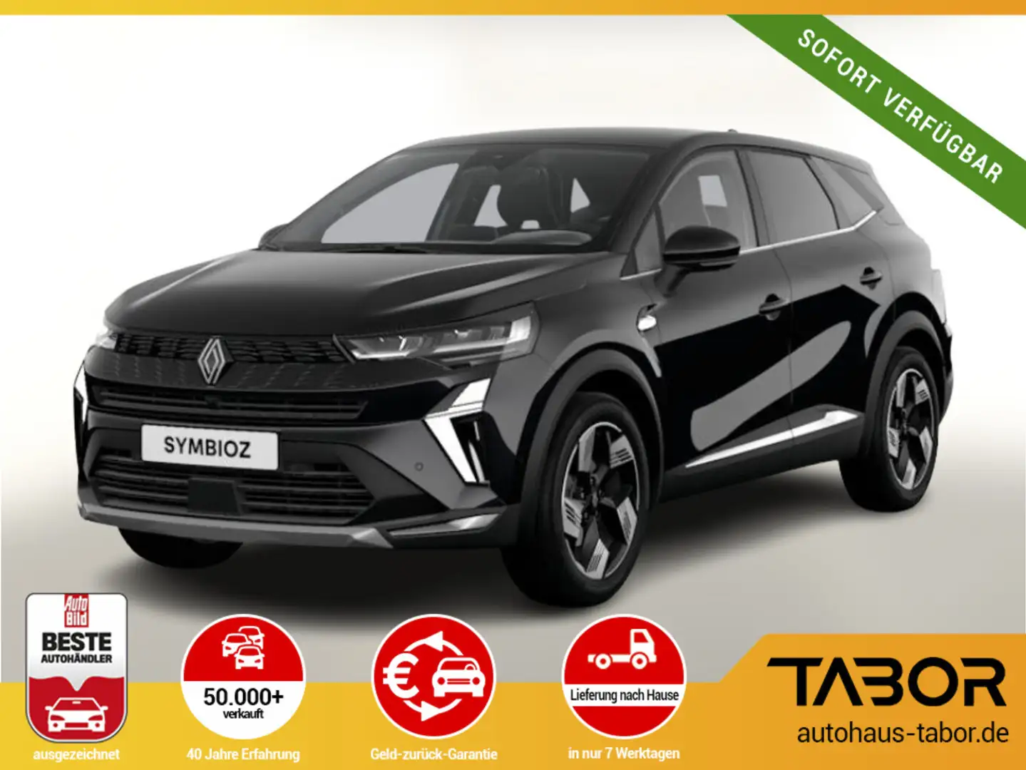 Renault Symbioz E-TECH 145 Iconic Ext Grip 360° UVP-25%* Noir - 1