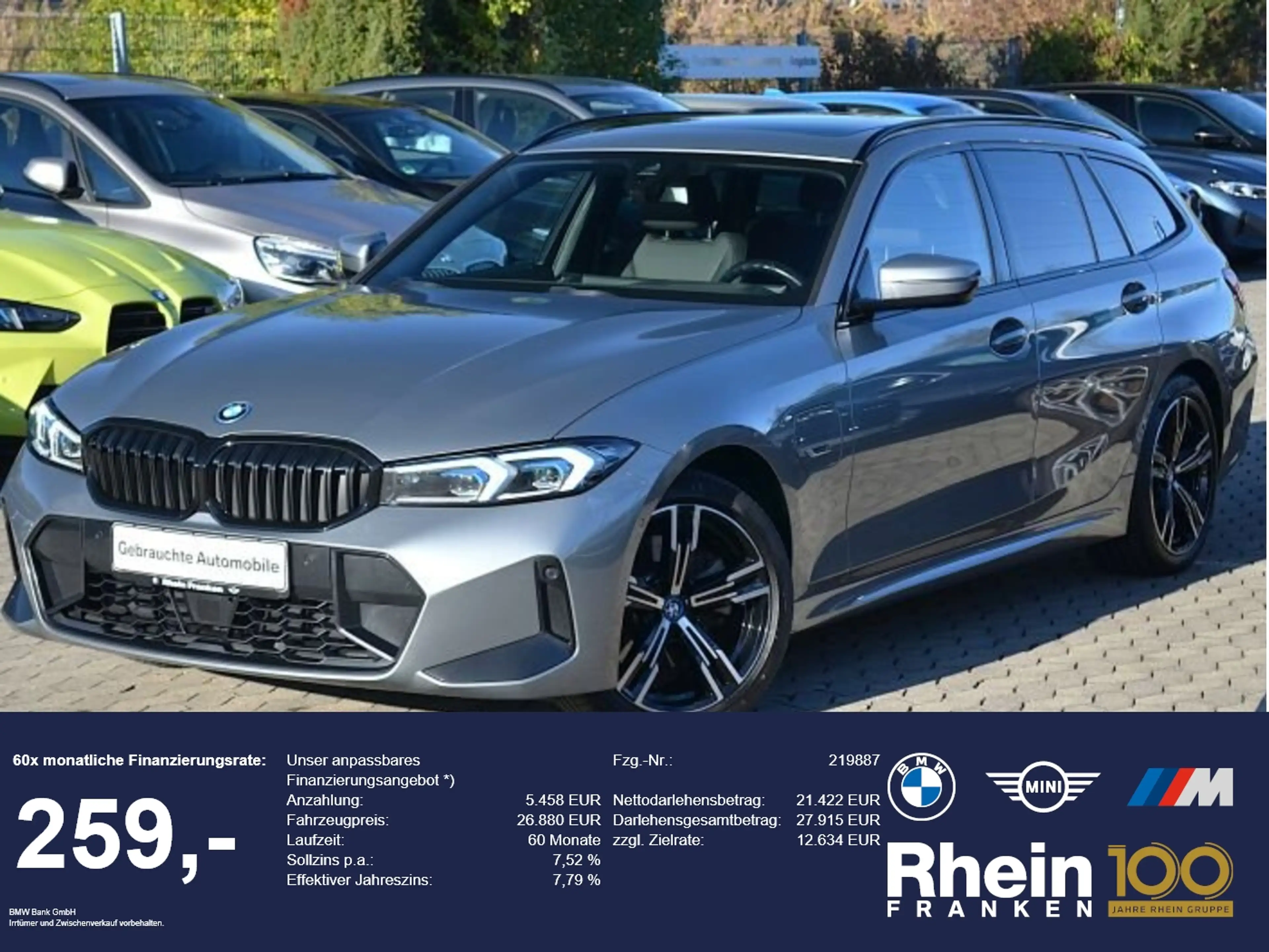 BMW 320 e Touring M Sport LiveCptProf.Ad.LED.Pano.ACC