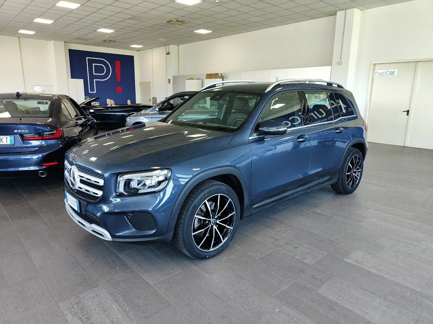 Mercedes-Benz GLB 220 d 4Matic Sport Auto Navi Fari LED Cerchi 19 Blauw - 1