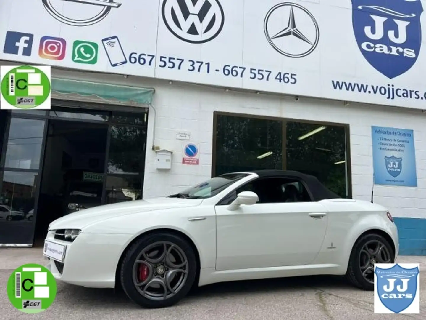 Alfa Romeo Spider 3.2 JTS Q4 Q-tronic Blanco - 1