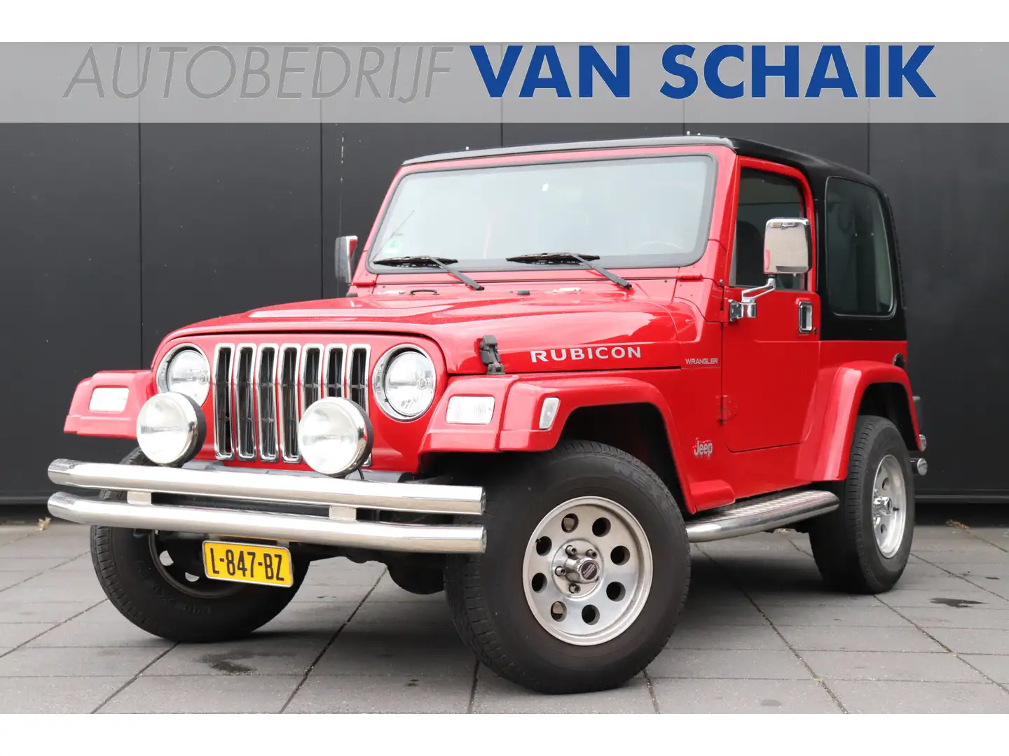 Jeep Wrangler 4.0 Prachtige Jeep in Topstaat !!! Rojo - 1