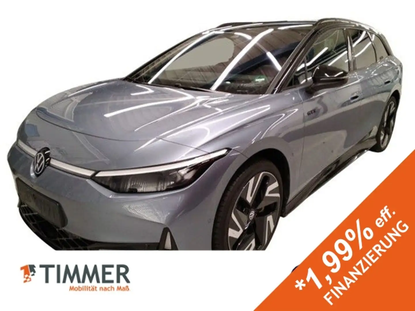 Volkswagen ID.7 Tourer GTX 91 kWh 4M +WÄPU +AHK +360° +CARPLAY +2 Blau - 1