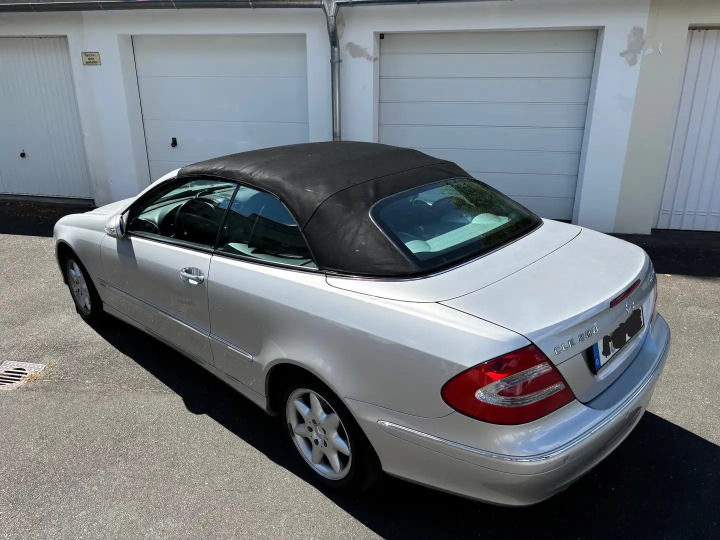 Mercedes-Benz CLK 200 CLK Cabrio 200 Kompressor Elegance Silber - 2