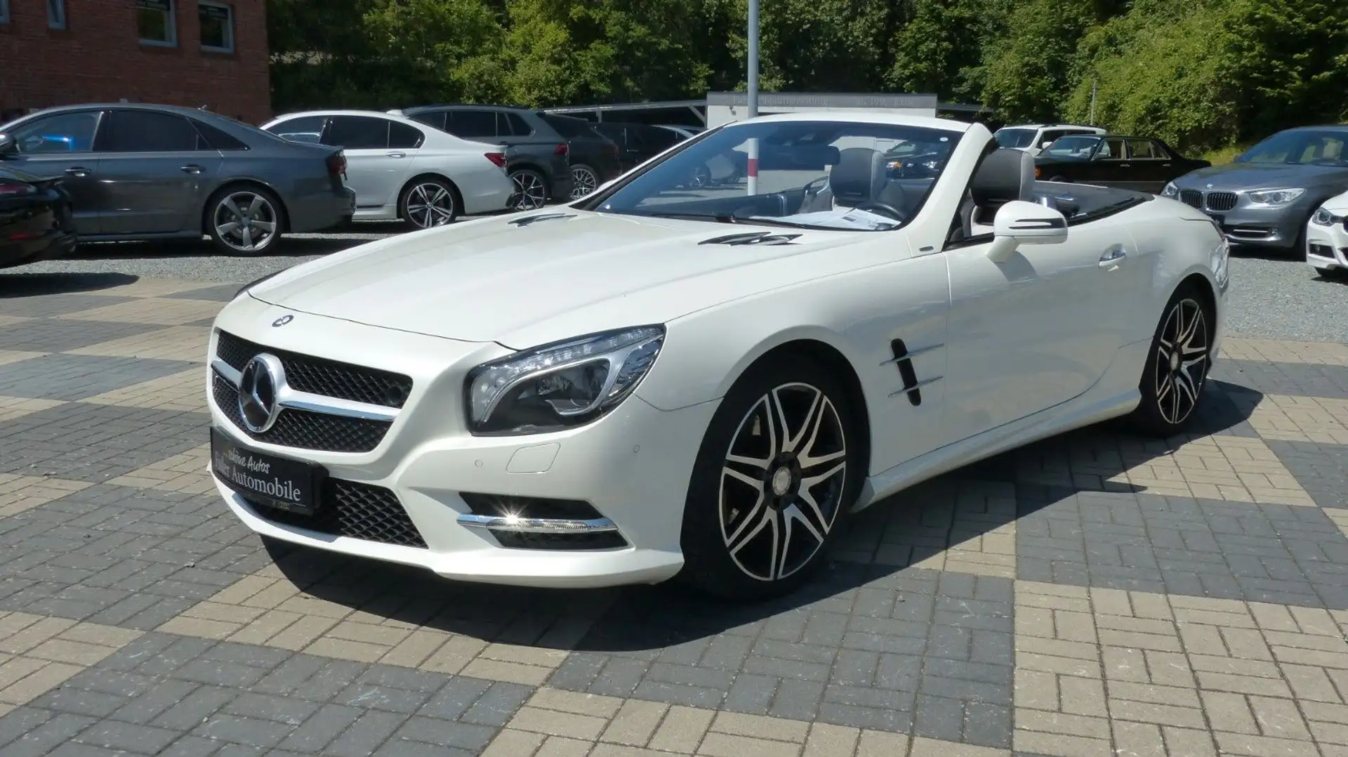 Mercedes-Benz SL 500 2Look Edition AMG Designo Nachtsicht Dist Blanc - 1