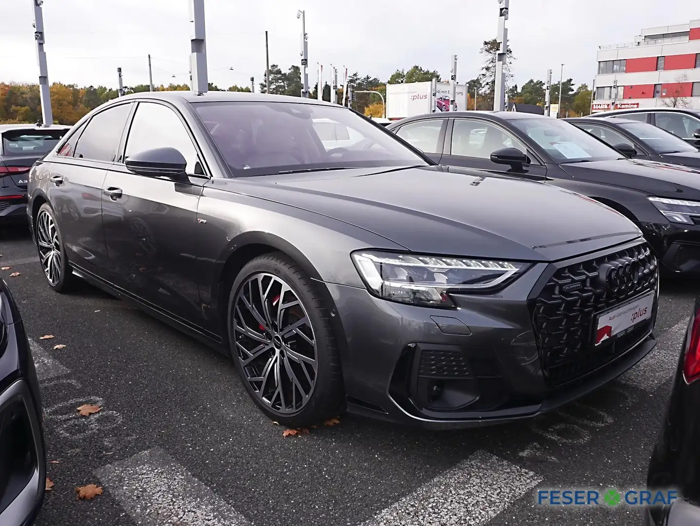 Audi A8 S line 50 TDI Matrix HUD Pano B&O adv. 360° Grau - 2