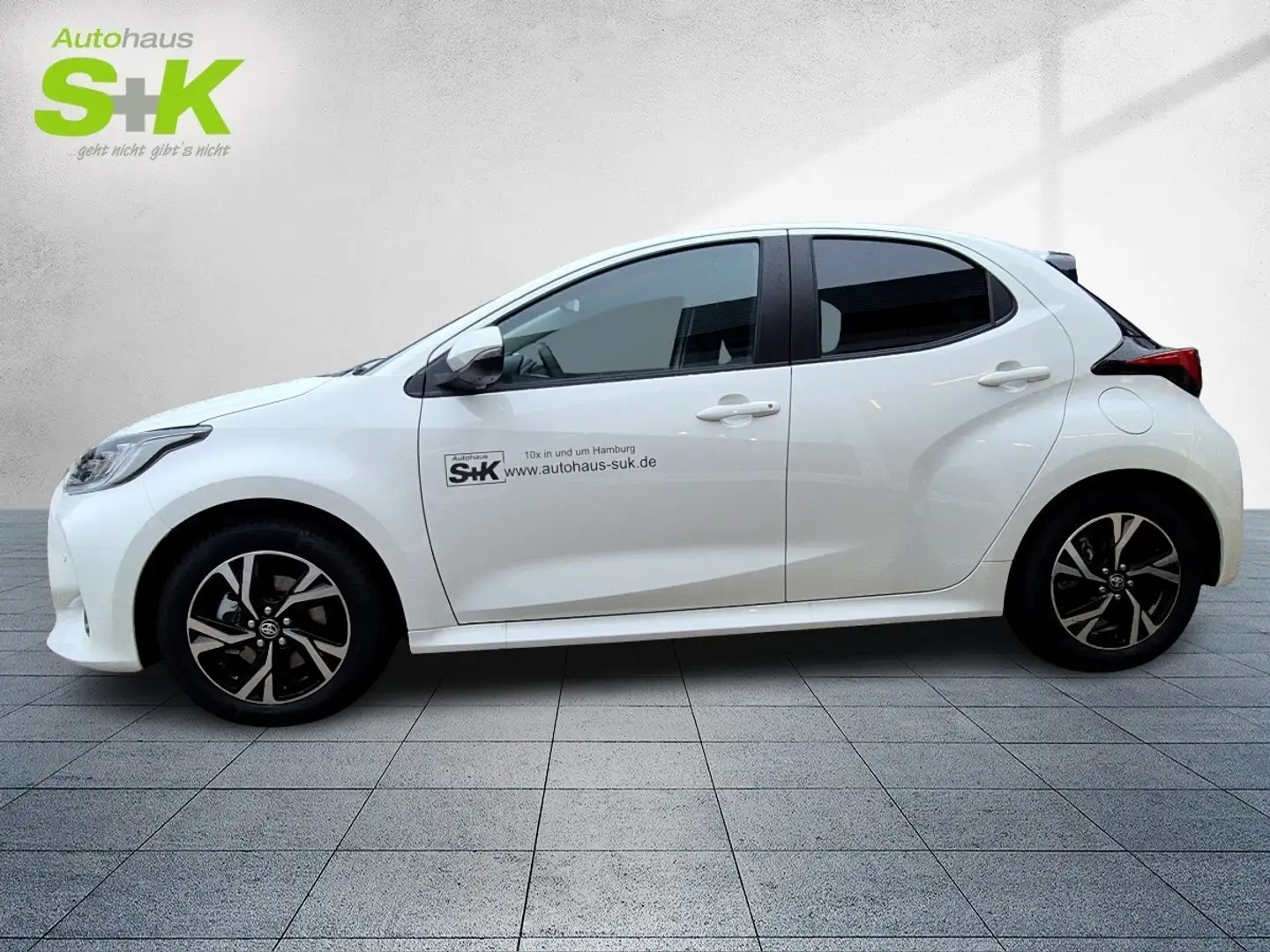 Toyota Yaris 1.5l Hybrid Teamplayer*R-Kamera*Carplay**** Weiß - 2