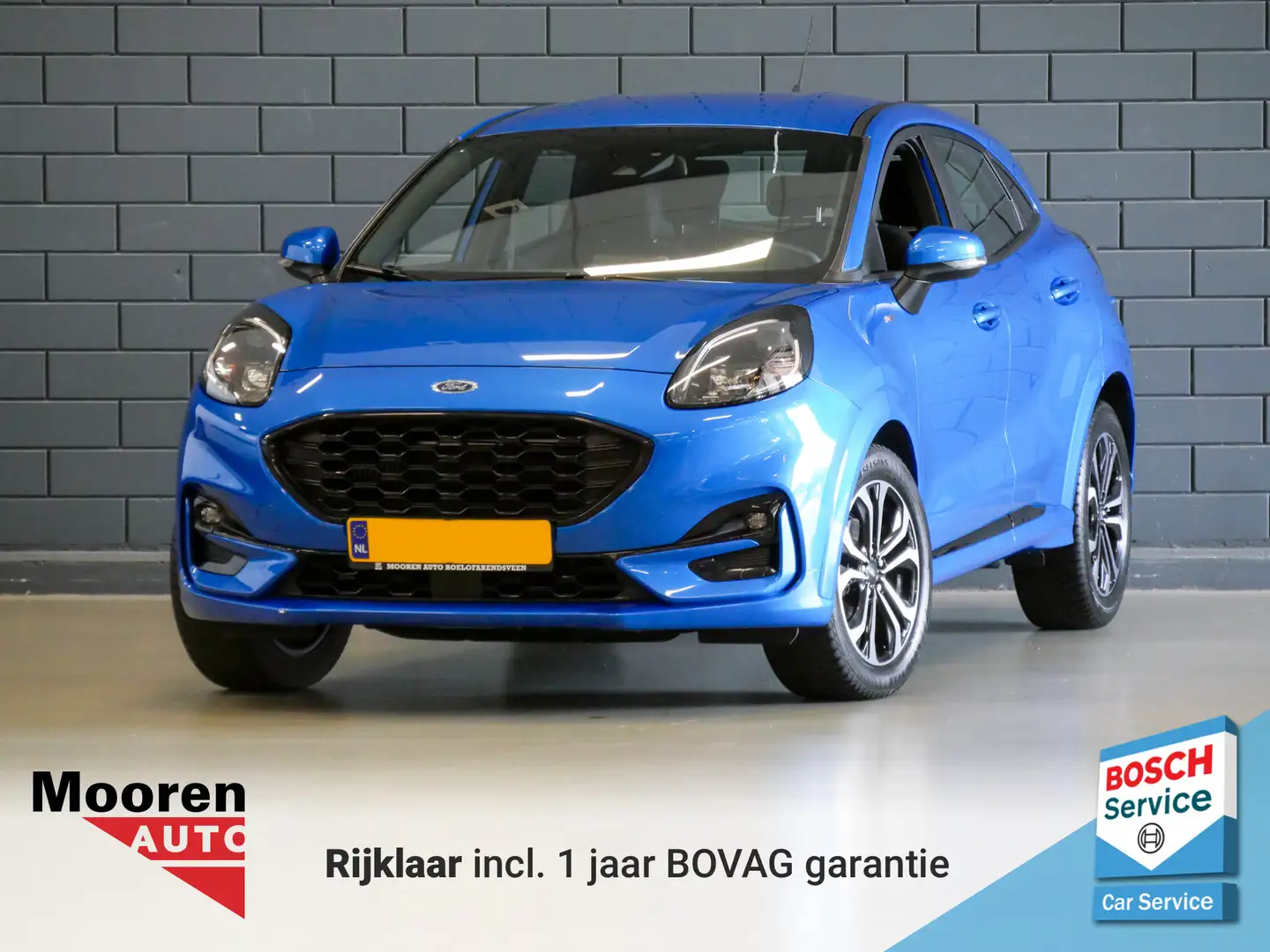 Ford Puma 1.0 EcoBoost Hybrid ST-Line | CARPLAY | WINTERPACK Bleu - 1