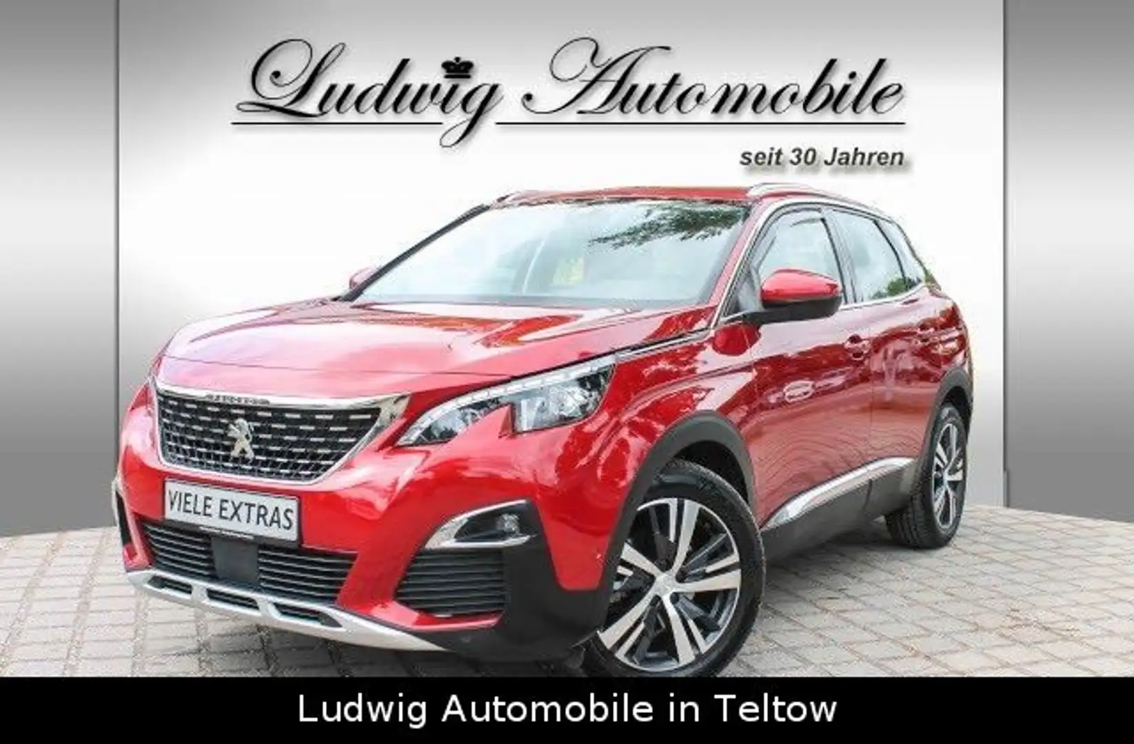 Peugeot 3008 Allure* Massage*Navi*el. Heckkl.*LED*Totw. Rot - 1