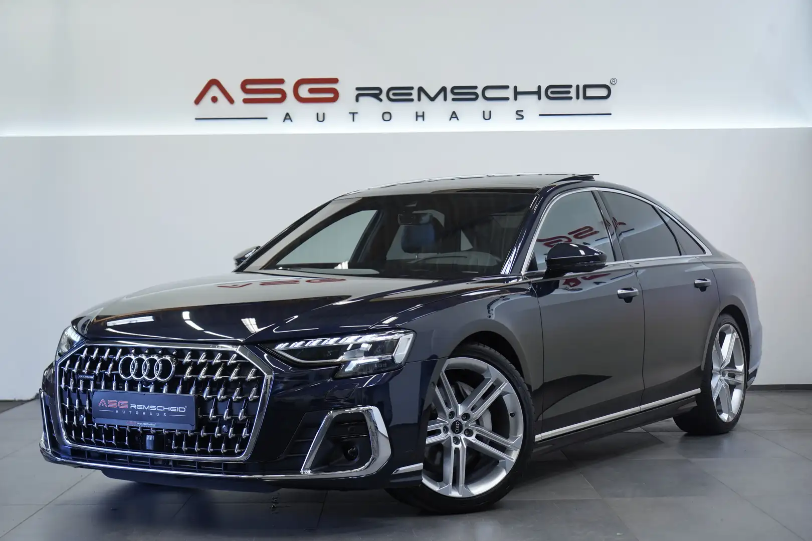 Audi A8 50 TDI q. *21 *ACC*Pano*LUFT*Standhzg. Bleu - 1