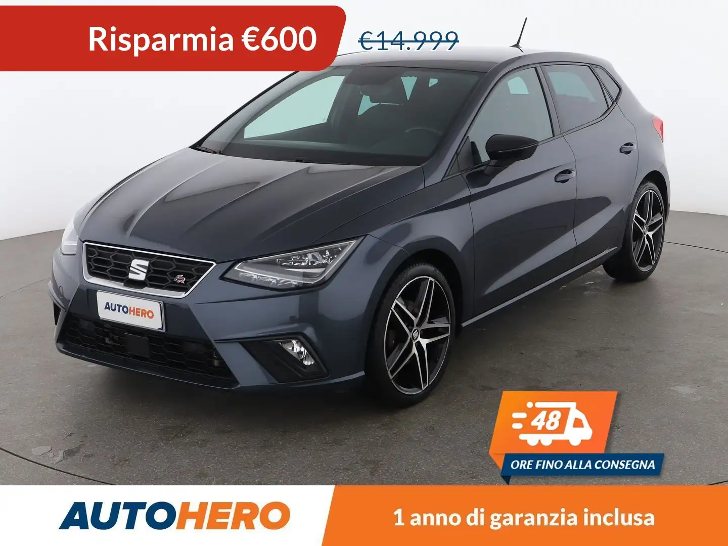 SEAT Ibiza 1.0 TSI FR 115 CV DSG Grigio - 1