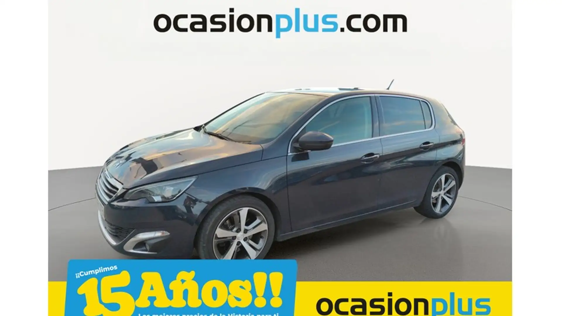 Peugeot 308 2.0 BlueHDi Allure 150 Gris - 1
