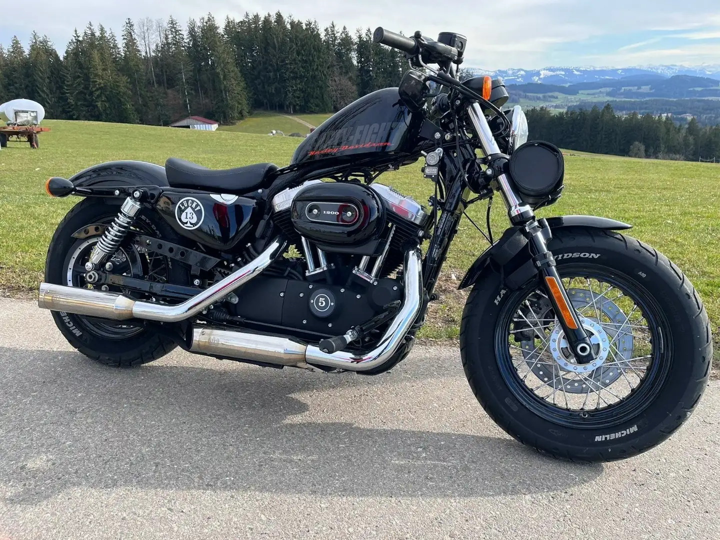 Harley-Davidson Sportster Forty Eight XL1200X Černá - 1