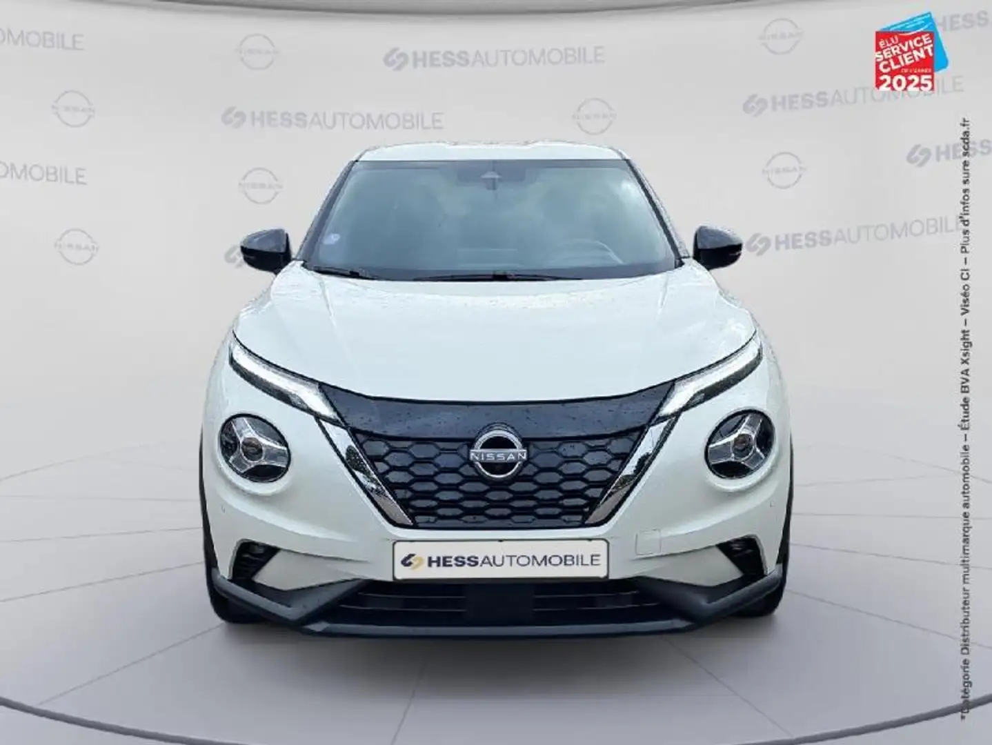 Nissan Juke 1.6 Hybrid 143ch Tekna 2023.5 Sieges cuir Camera Bose Blanc - 2