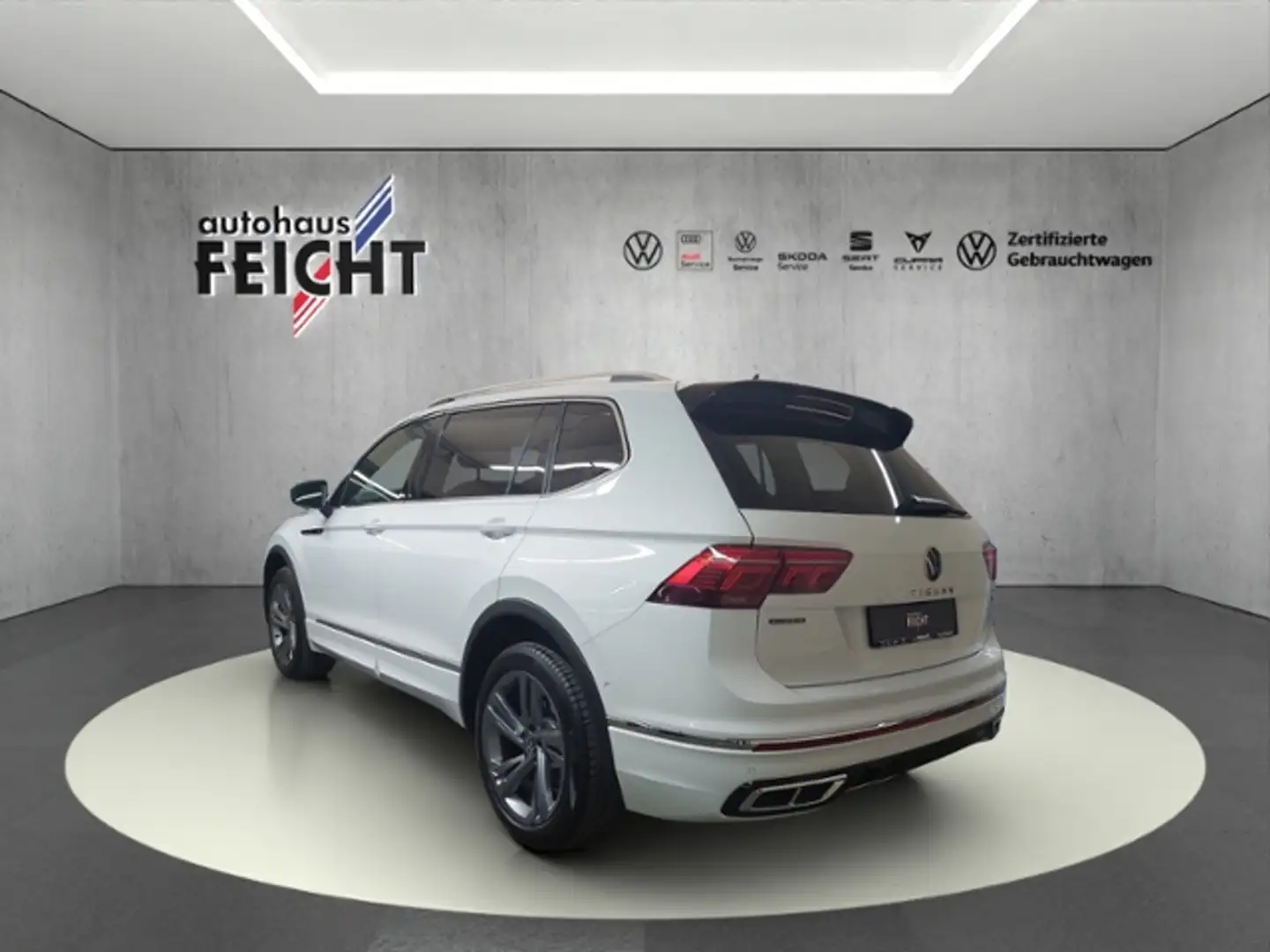 Volkswagen Tiguan Allspace 2.0 TSI R-Line+4Motion+AHK+LED Blanc - 2