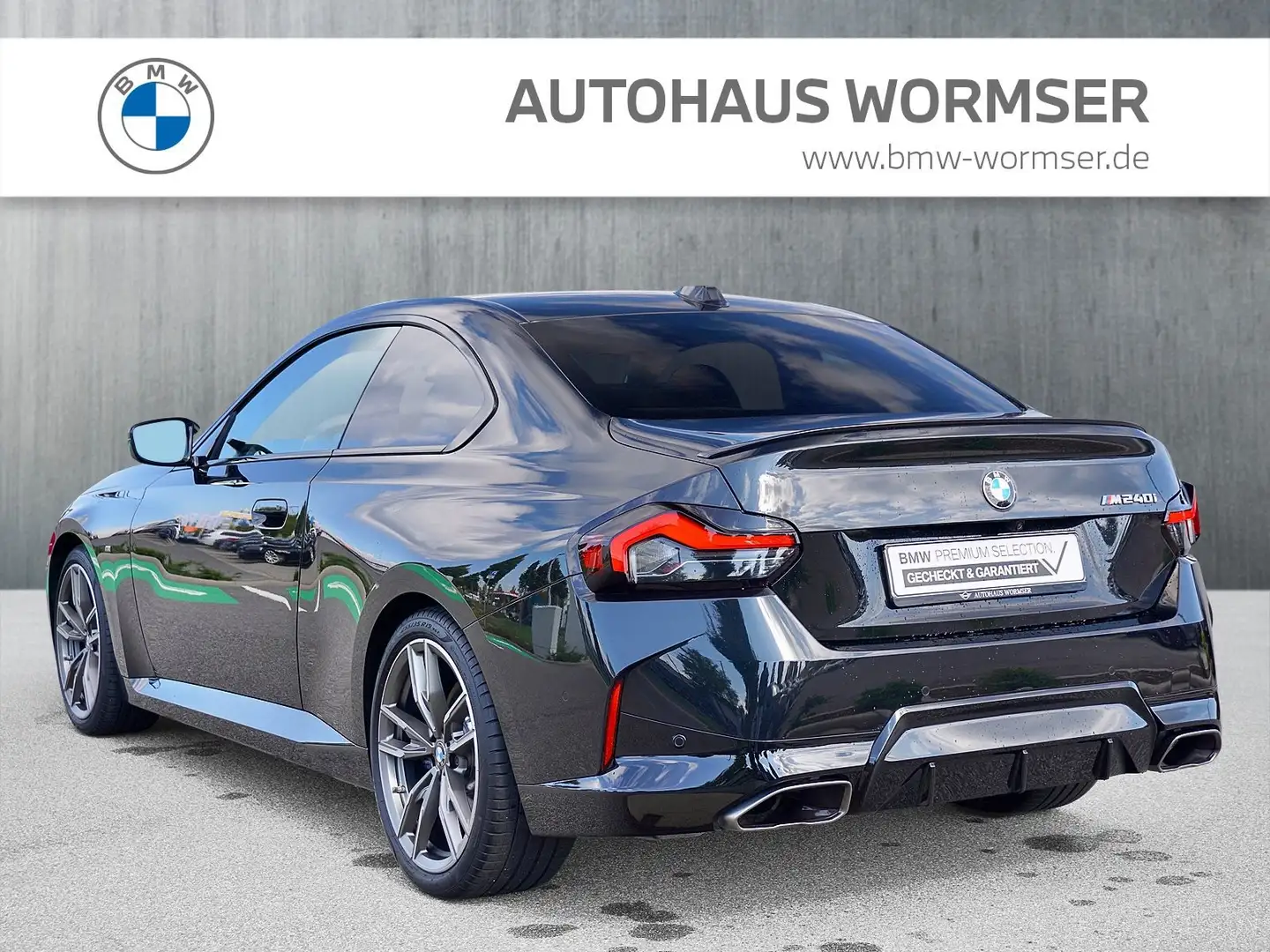 BMW 240 M240i Coupé HK HiFi DAB LED Komfortzg. Tempomat Schwarz - 2