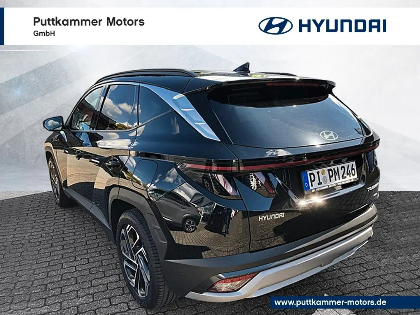 Hyundai TUCSON 1.6 CRDi 4WD Prime HuD/Leder/360°Kamera Zwart - 2