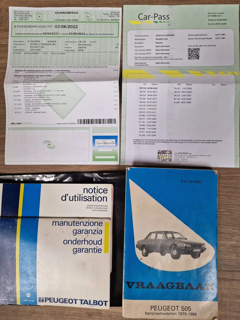 Peugeot Expert 505 gr Wit - 1