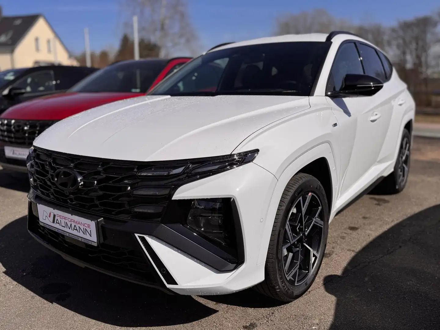 Hyundai TUCSON N-Line 1.6 T-GDi HEV 4 WD Wit - 1