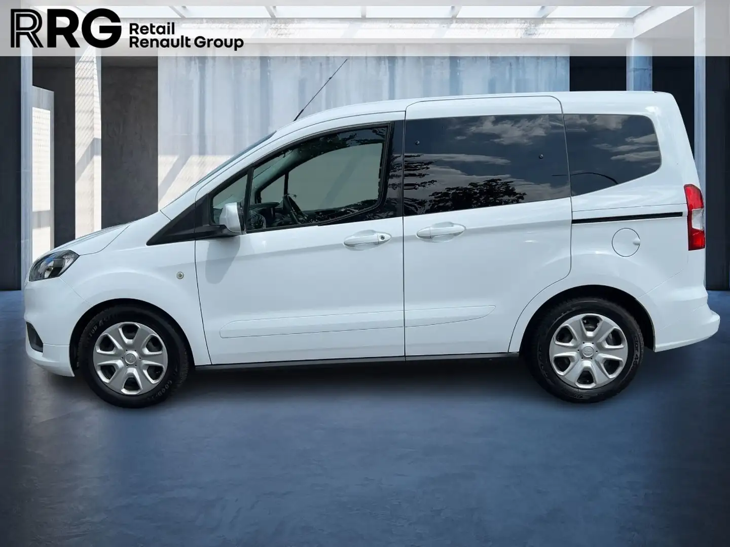 Ford Tourneo Courier Courier 1.5 TDCi Trend Blanc - 2