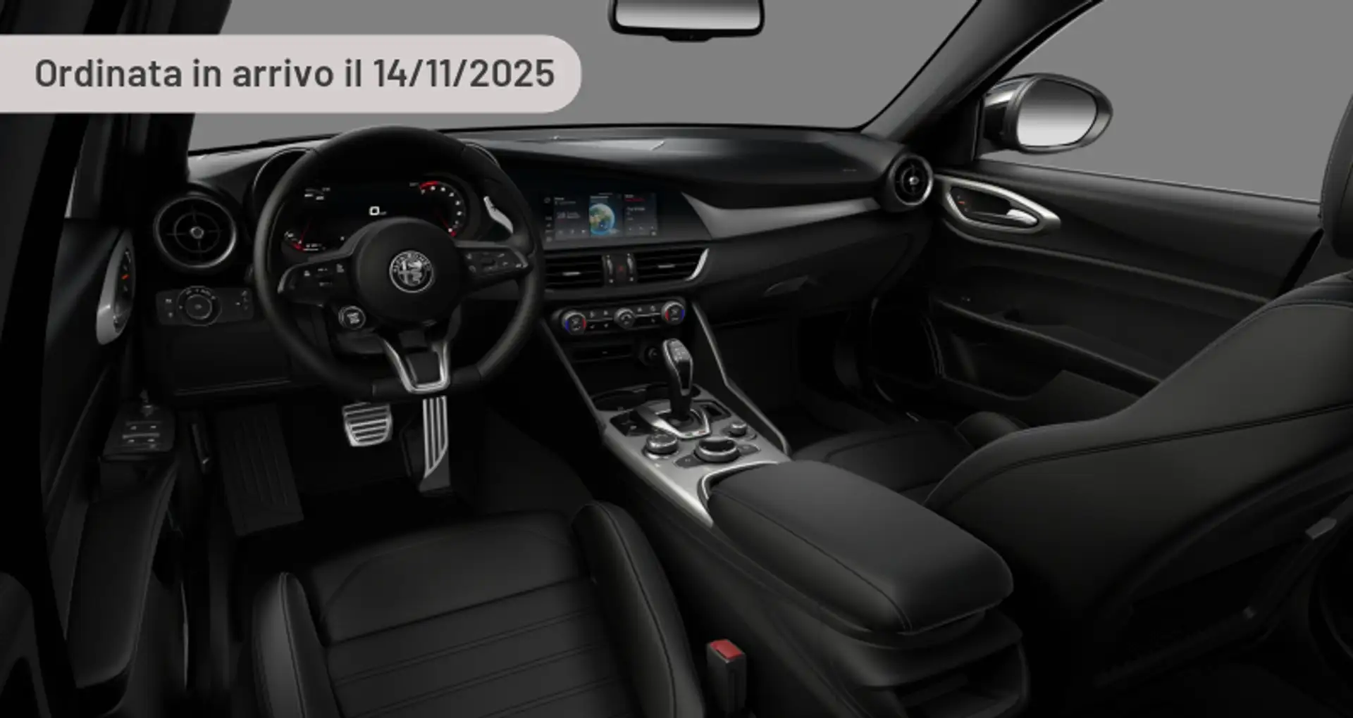 Alfa Romeo Giulia 2.2 Turbodiesel 160 CV AT8 Intensa Argento - 1
