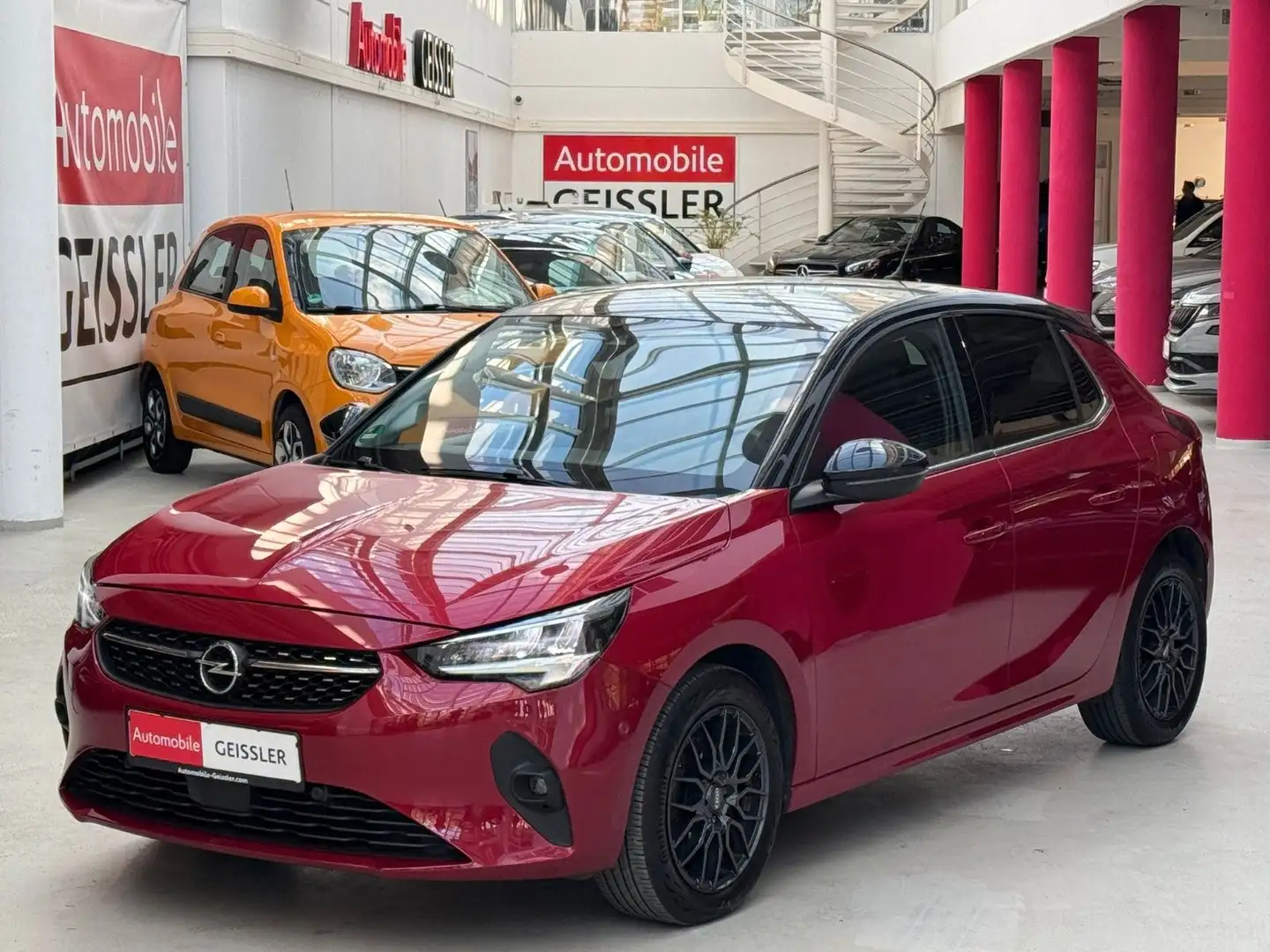 Opel Corsa F Elegance Sitzhz+Navi+Kamera Rouge - 1