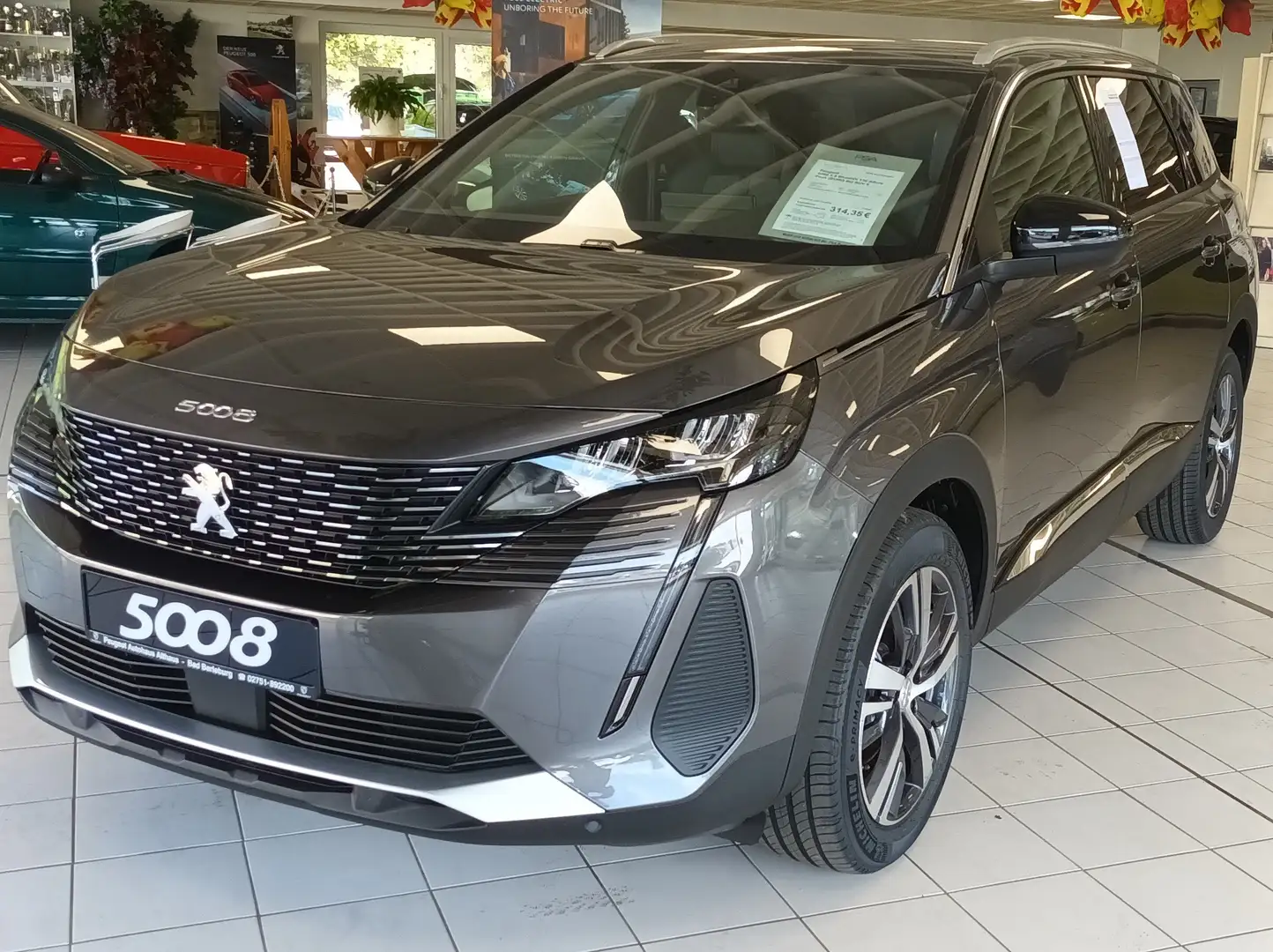 Peugeot 5008 Allure Pack Blue HDi 130 EAT8 Tageszulassung Gris - 1