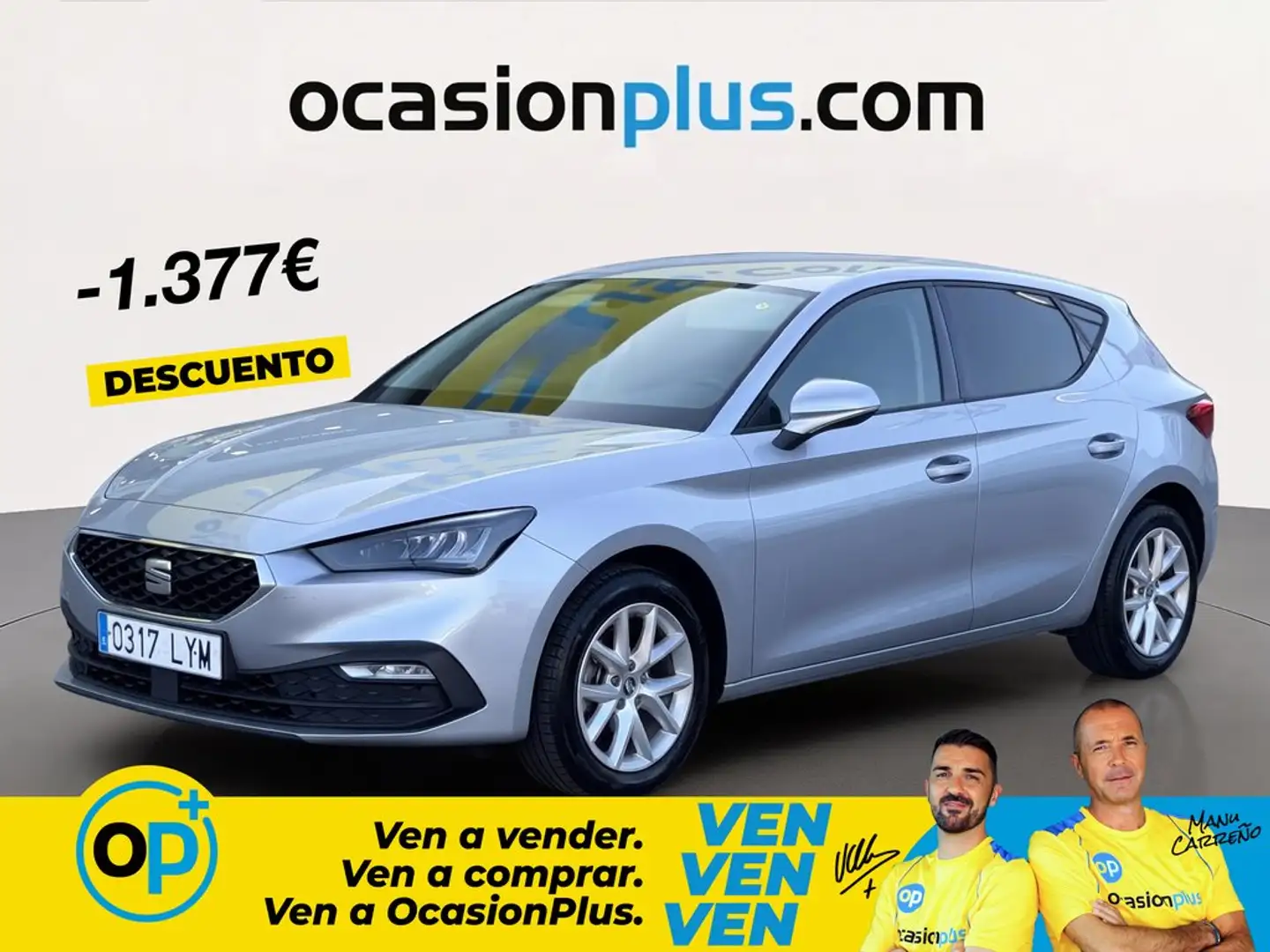 SEAT Leon 1.5 TSI S&S Style 130 Gris - 1