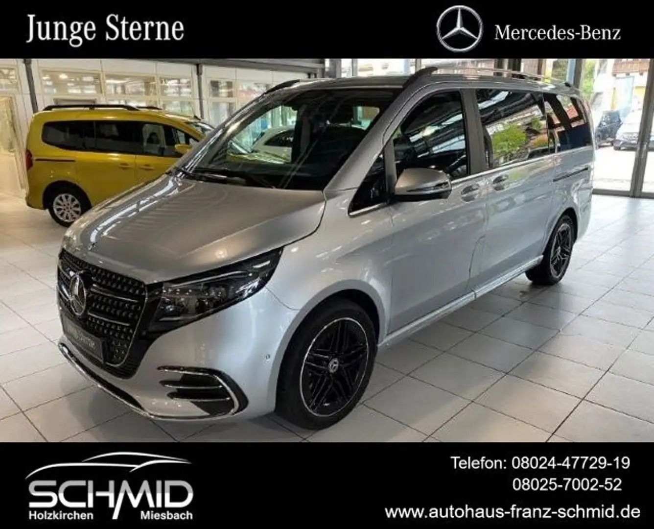 Mercedes-Benz V 300 d AVA 4M AMG PANO MOPF STHZG Liege AHK Plateado - 1